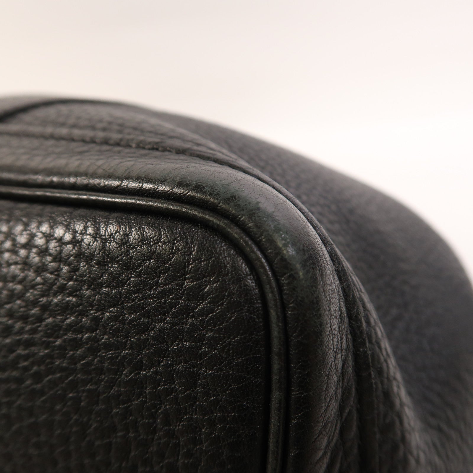 HERMES Negonda皮革Garden Party PM銀扣手挽袋Noir