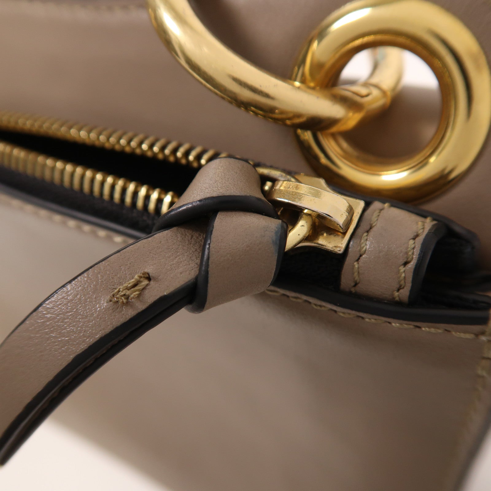 SEE BY CHLOE 牛皮皮革2 Way Shoulder金扣手挽肩背兩用袋