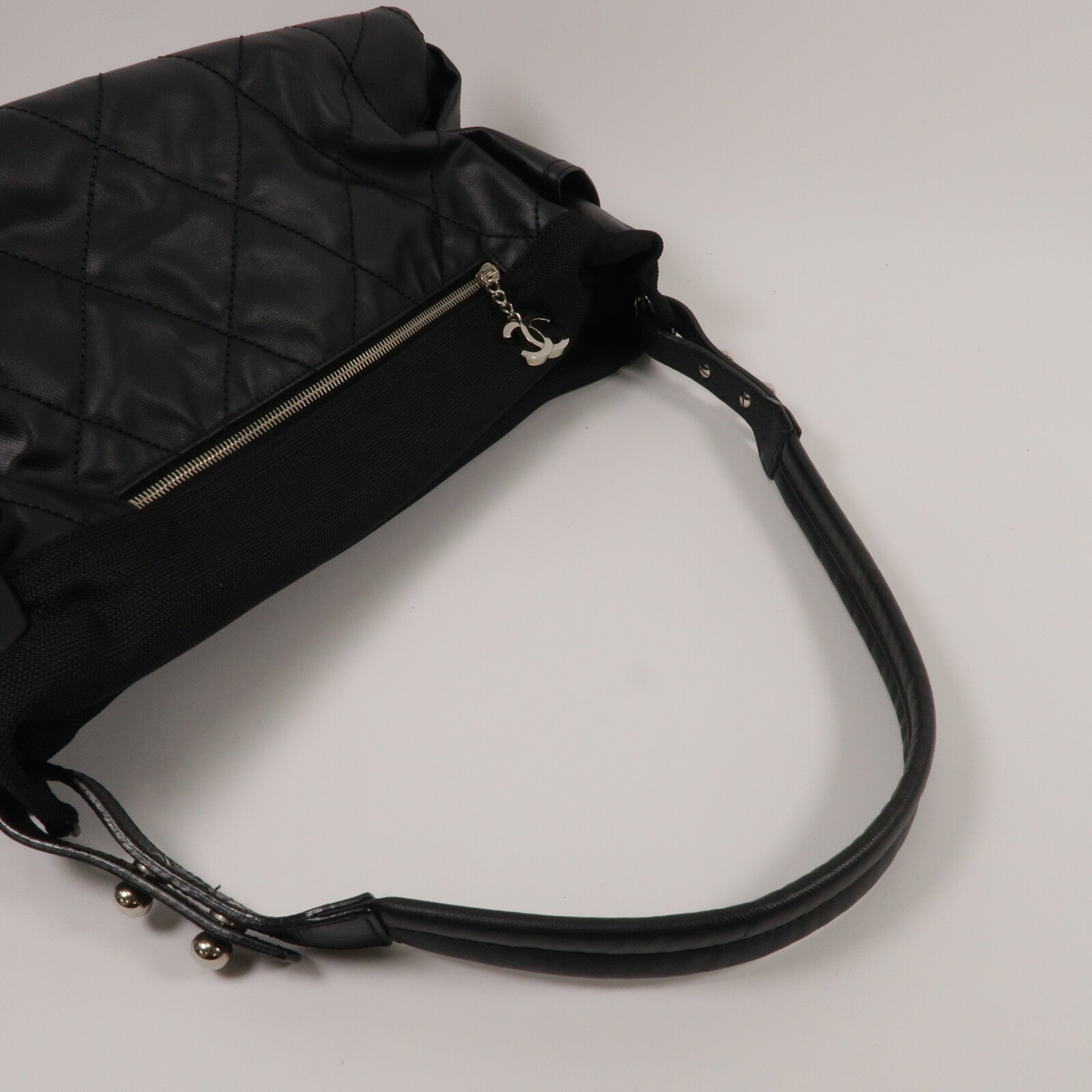 CHANEL 帆布Paris Biarritz Shoulder Bag肩背袋