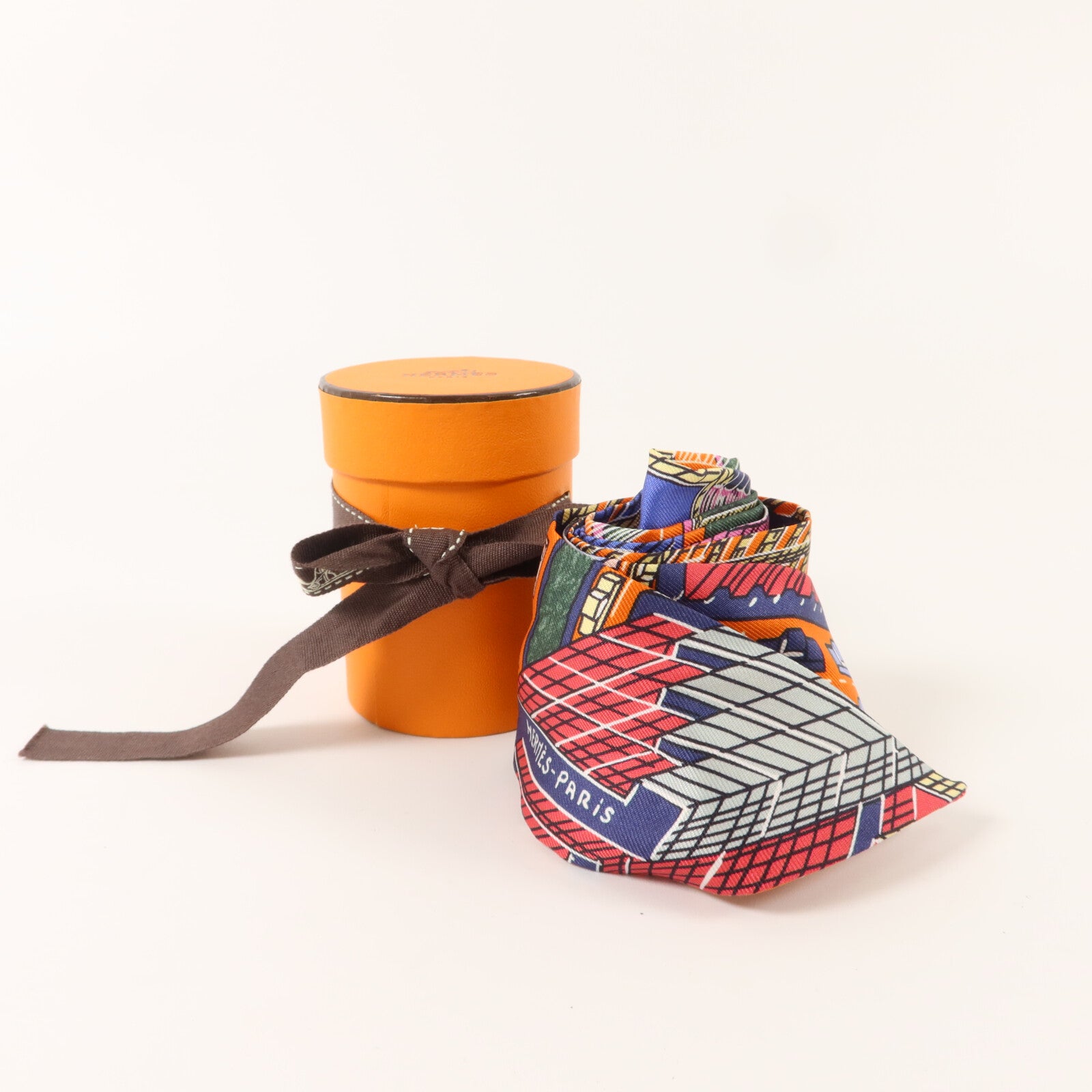 HERMES 絲質Twilly絲巾