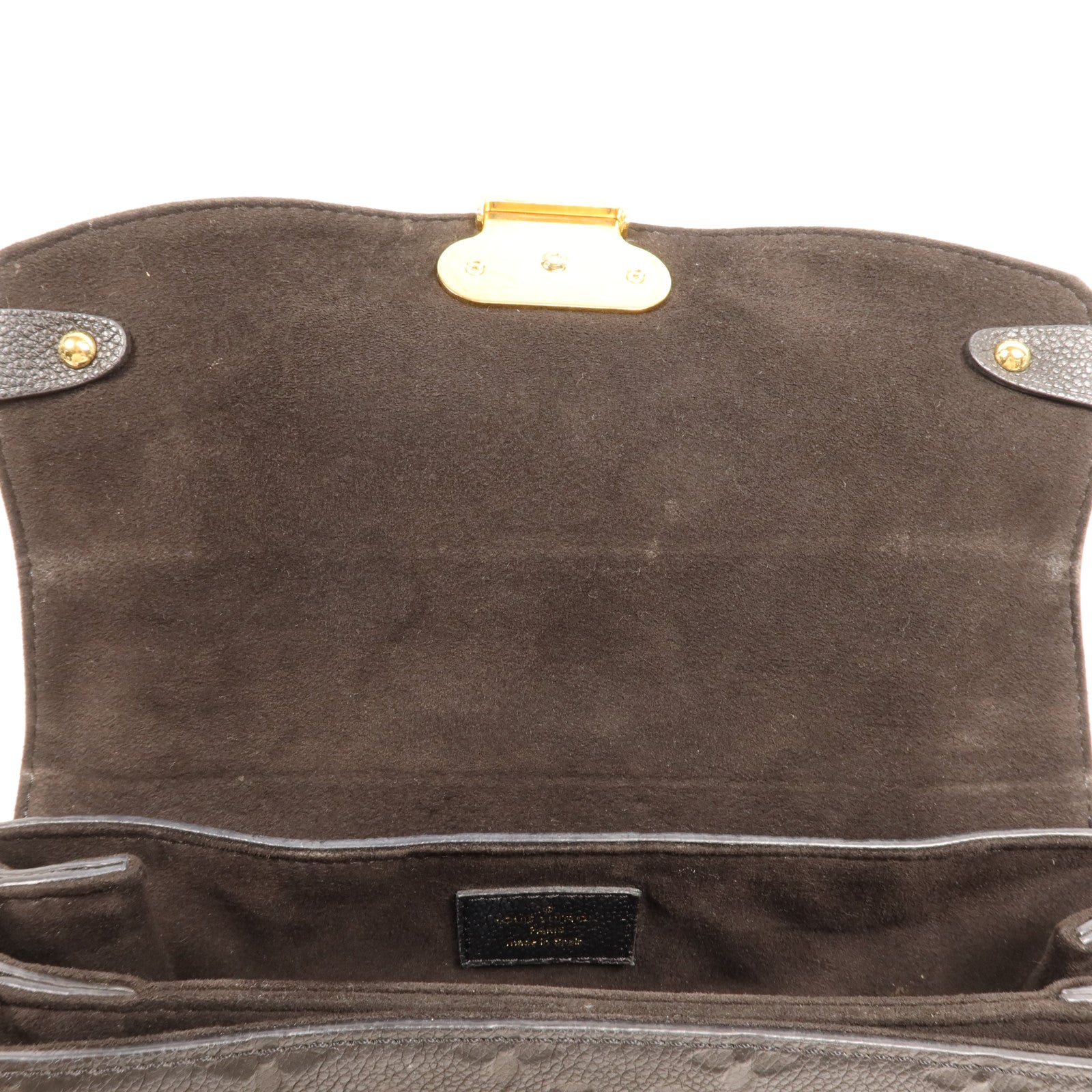 LOUIS VUITTON Monogram Empreinte Georges BB金扣手挽肩背兩用袋