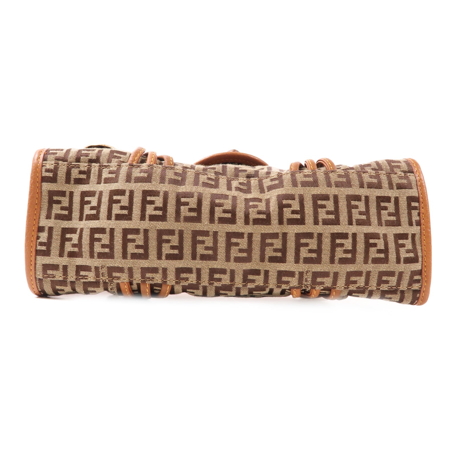 FENDI 帆布Hand Bag金扣手挽袋