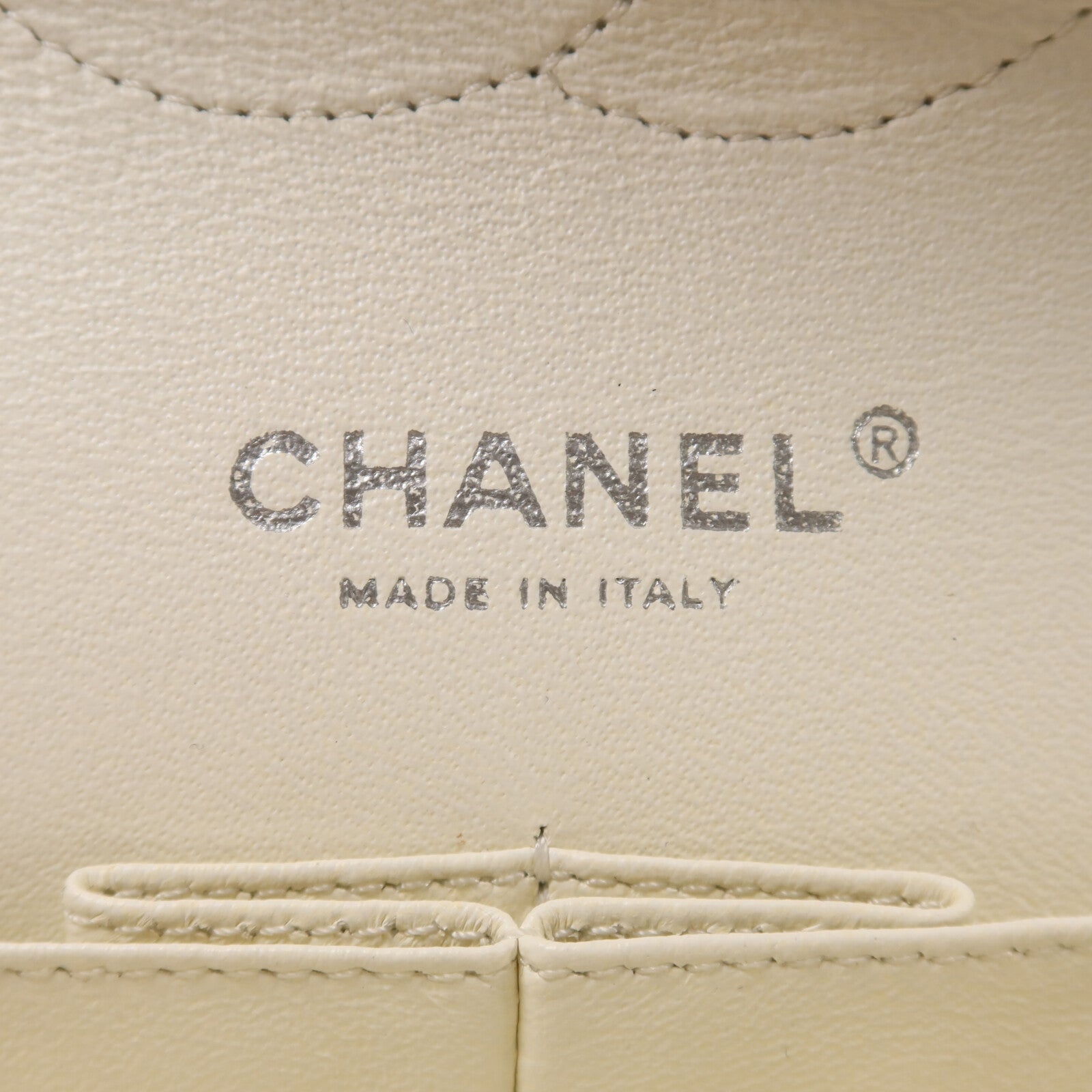 CHANEL 牛皮皮革Classic 25銀扣鏈帶肩背袋
