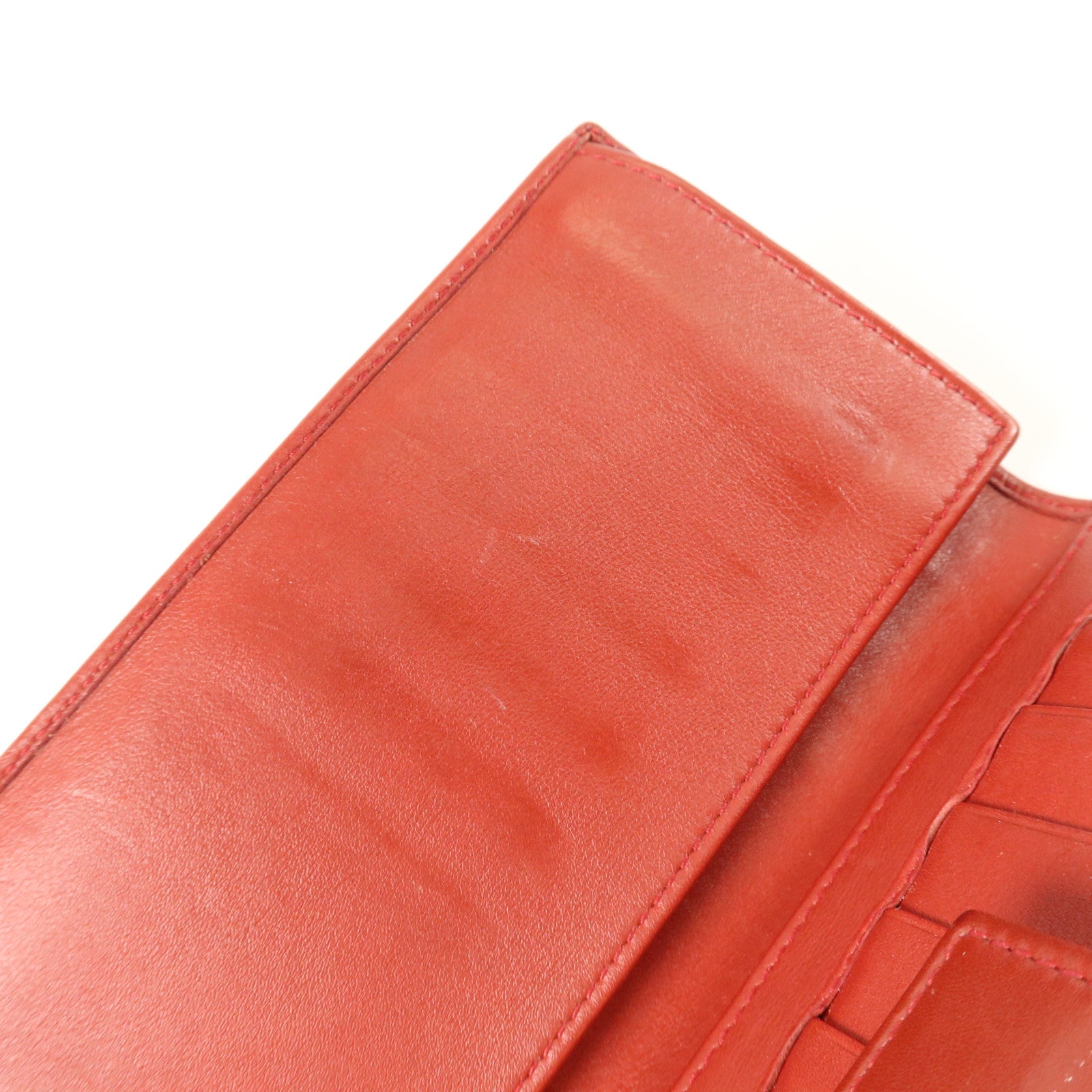 GUCCI 塗層帆布Wed Continental Long Wallet金扣長錢包