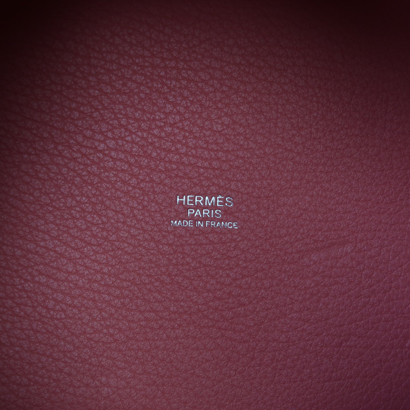 HERMES Clemence皮革Picotin PM銀扣手挽袋Rose Azalee杜鵑粉色