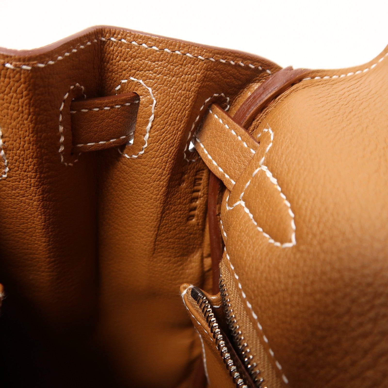 HERMES Clemence皮革Kelly 25銀扣手挽肩背兩用袋