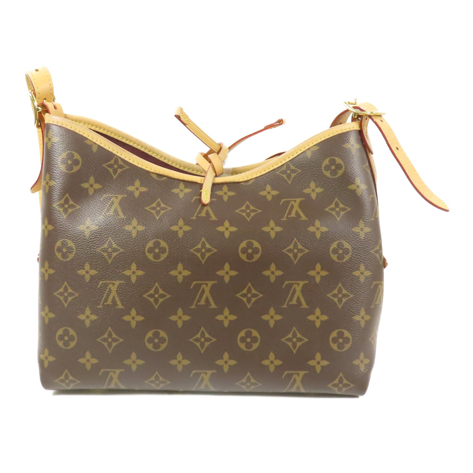 LOUIS VUITTON Monogram CarryAll PM金扣肩背袋