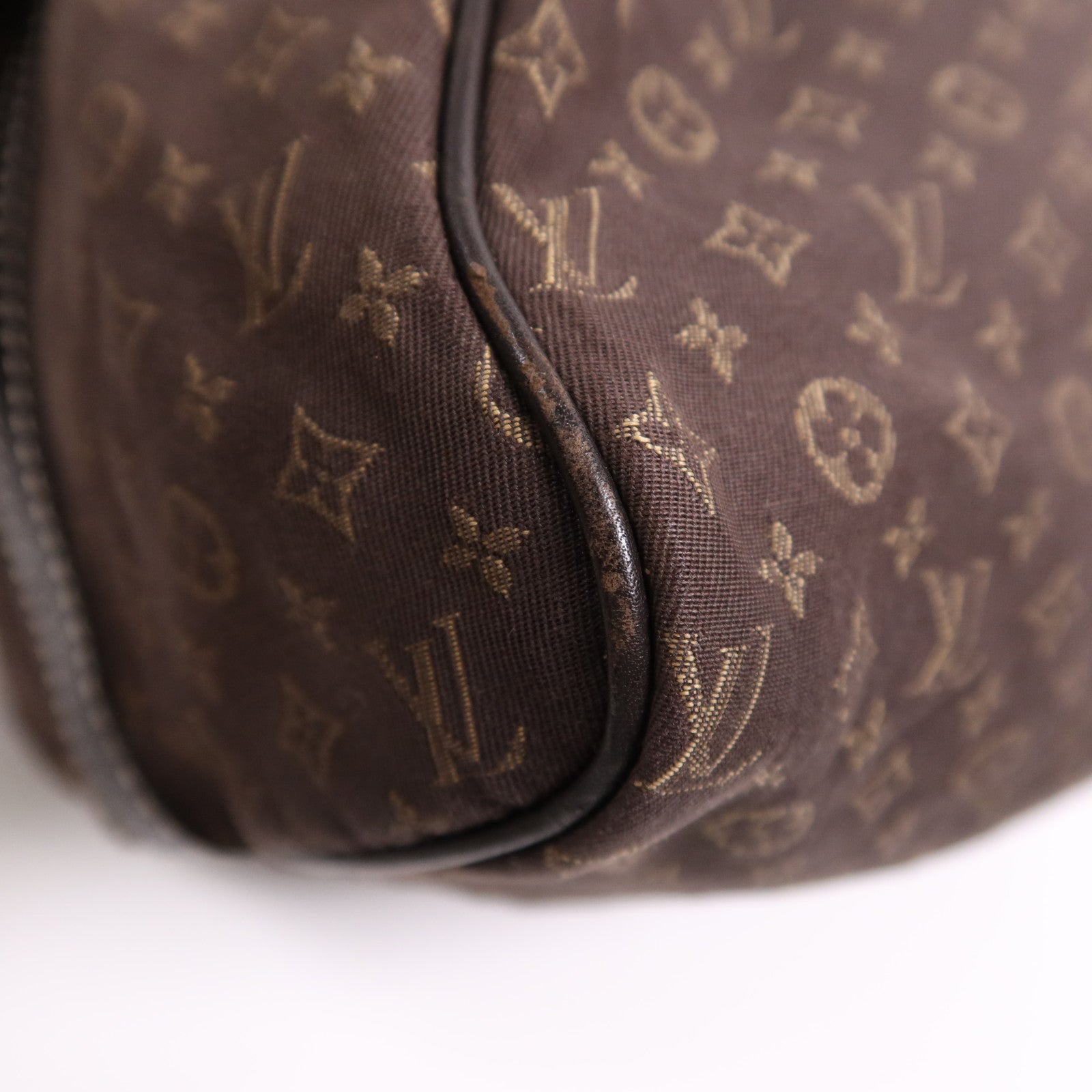LOUIS VUITTON Monogram Mini Lin Speedy 30金扣手挽肩背兩用袋