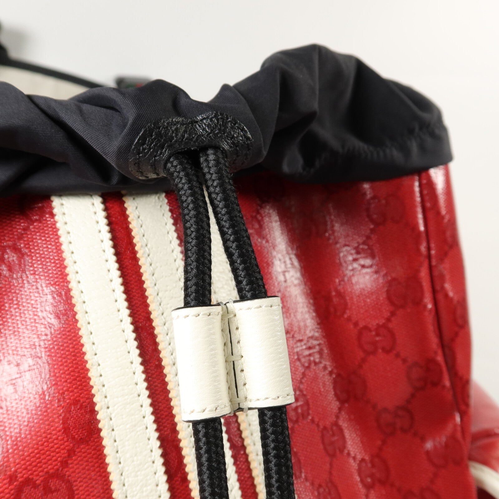 GUCCI 塗層帆布Gucci x Adidas Backpack背包