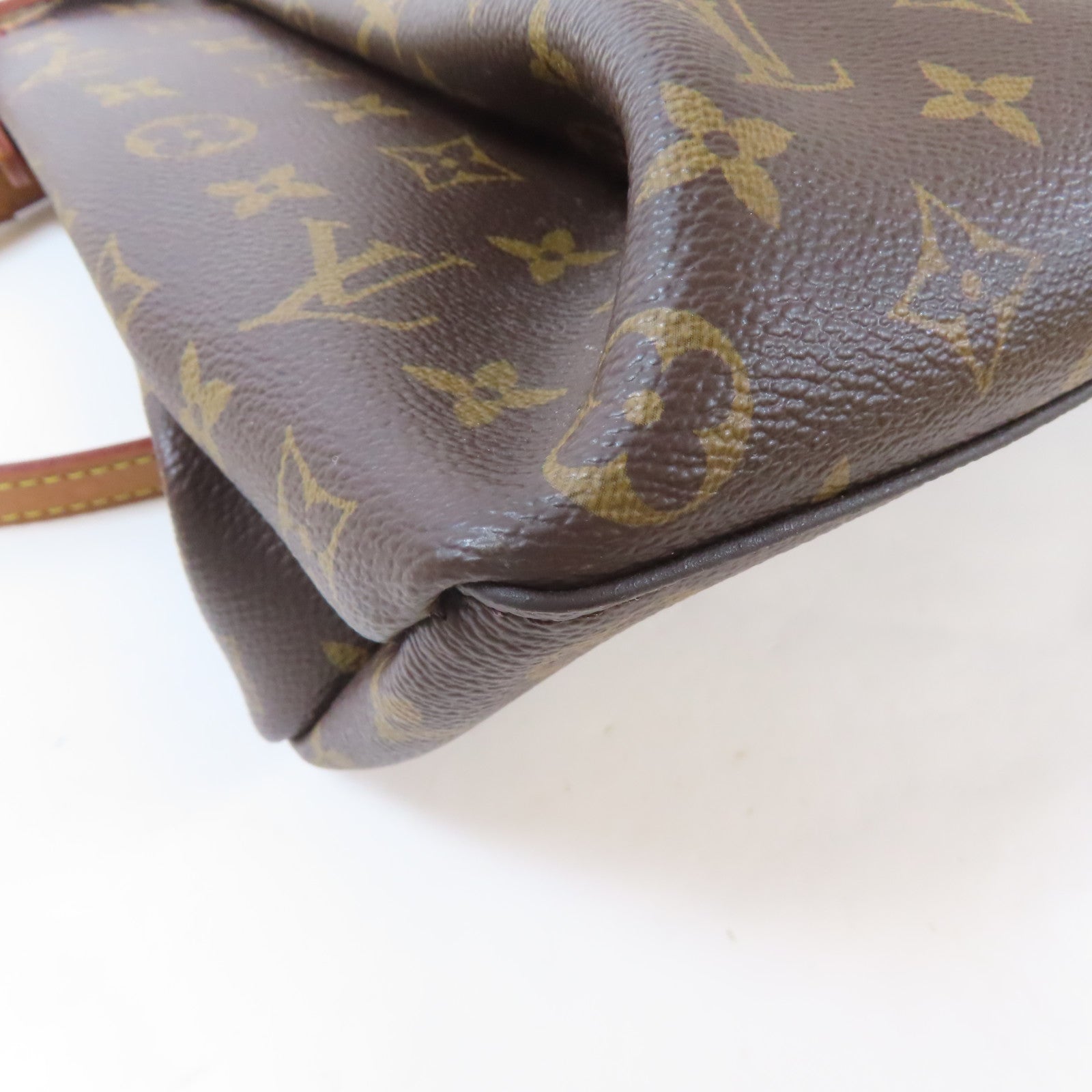LOUIS VUITTON Monogram Rivoli MM金扣手挽肩背兩用袋啡色