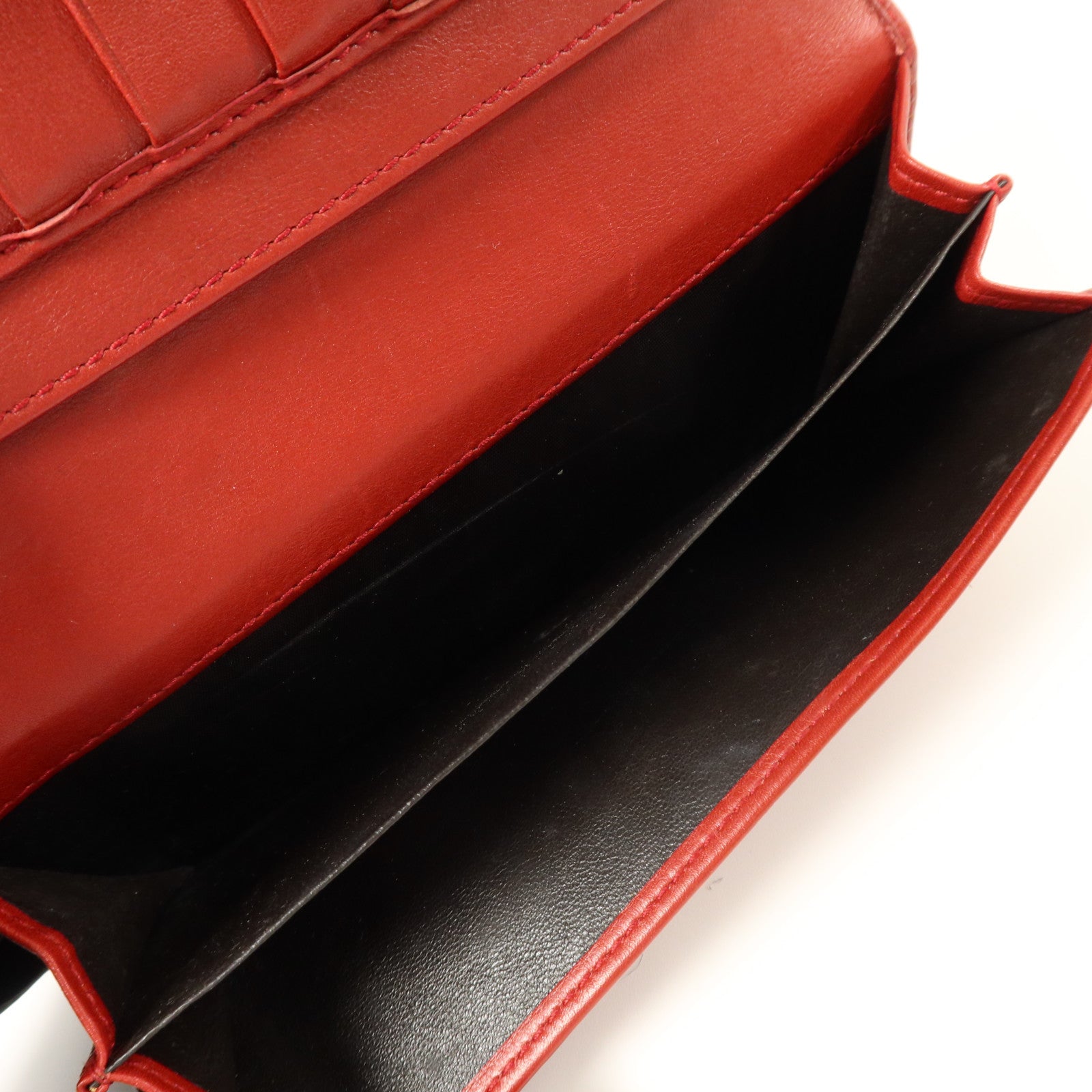 GUCCI 塗層帆布Wed Continental Long Wallet金扣長錢包