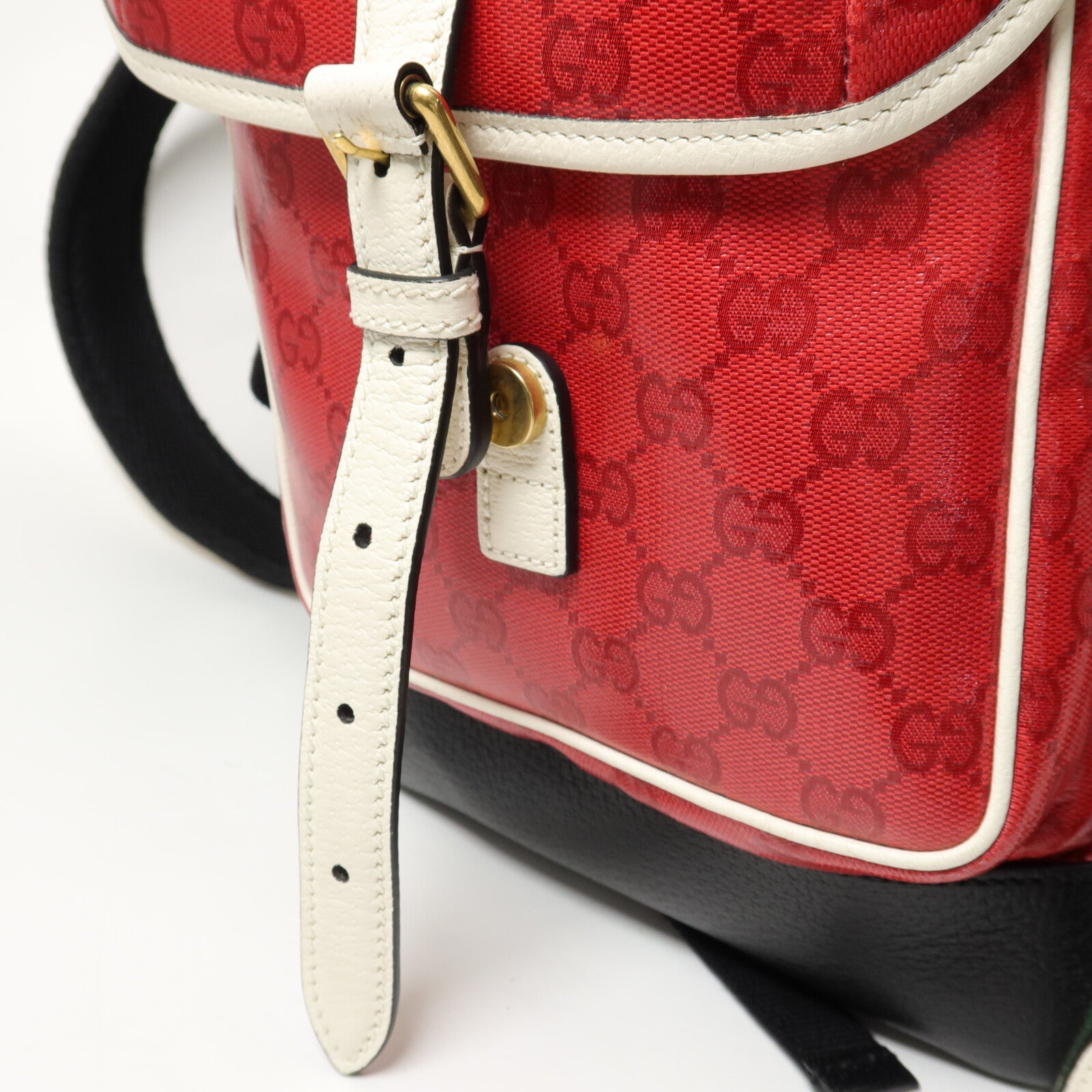GUCCI 塗層帆布Gucci x Adidas Backpack背包