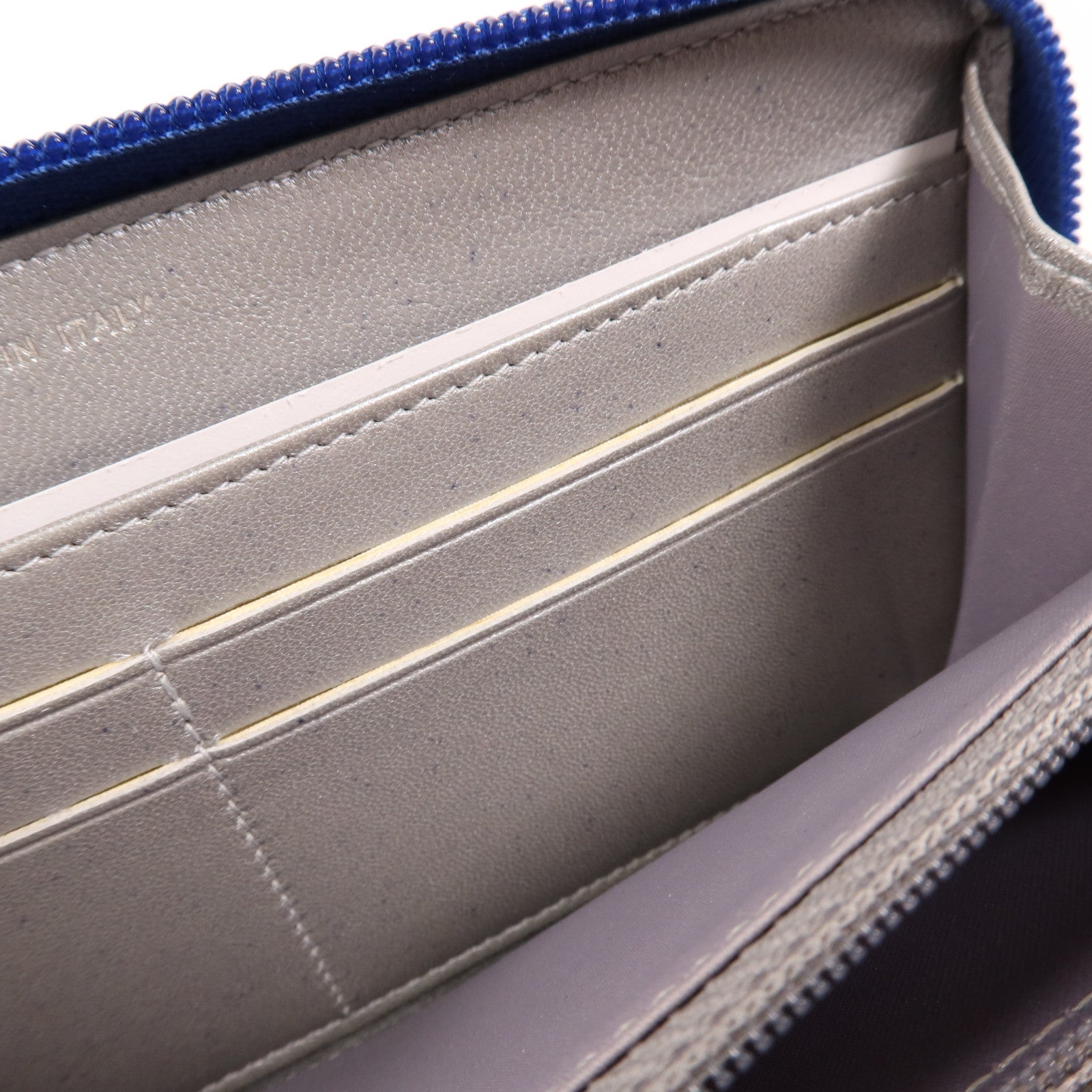 CHANEL 羊皮皮革Long Wallet銀扣長錢包