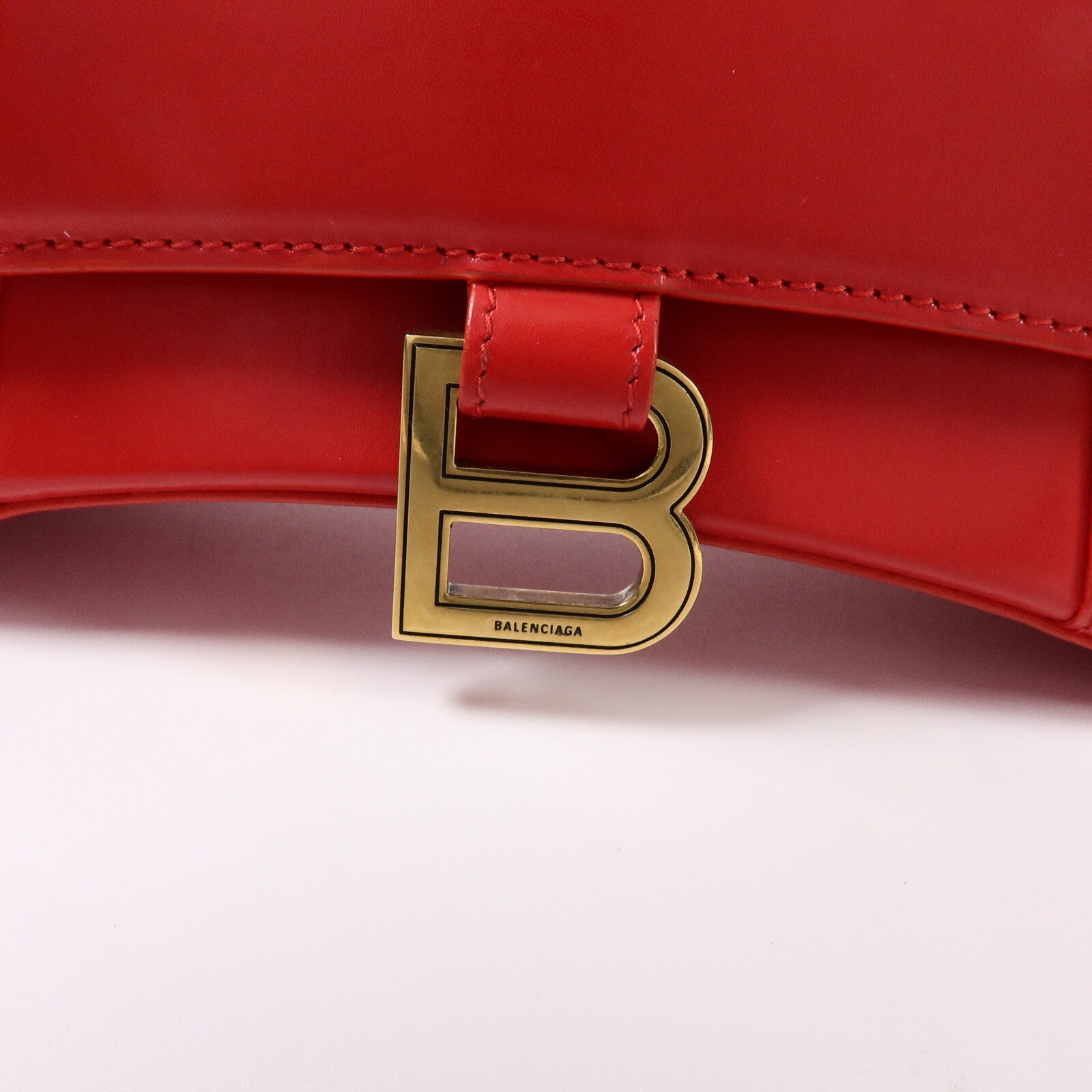 BALENCIAGA 牛皮皮革Hourglass Small手挽肩背兩用袋