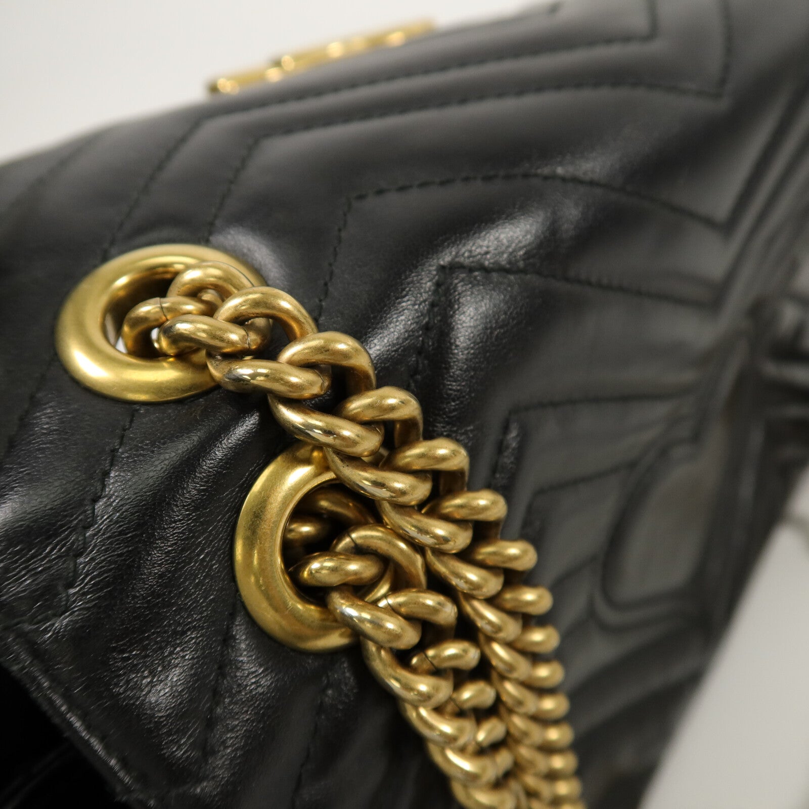 GUCCI GG Marmont Shoulder Bag鏈帶肩背袋