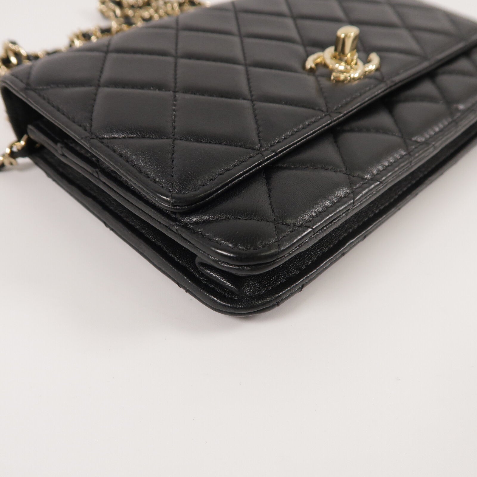 CHANEL 羊皮皮革Trendy CC鏈帶肩背袋