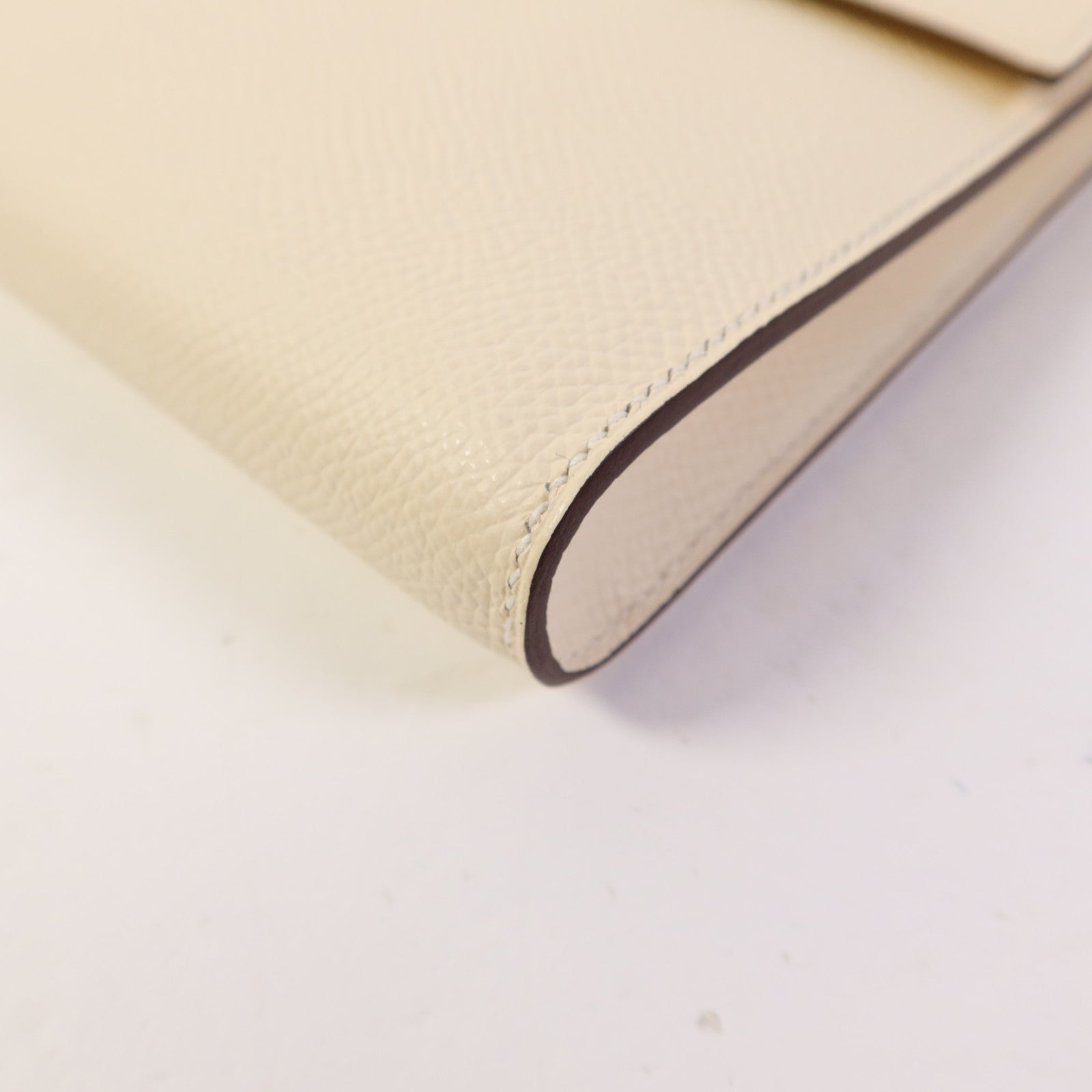 HERMES Epsom皮革Clic 16金扣肩背袋Nata