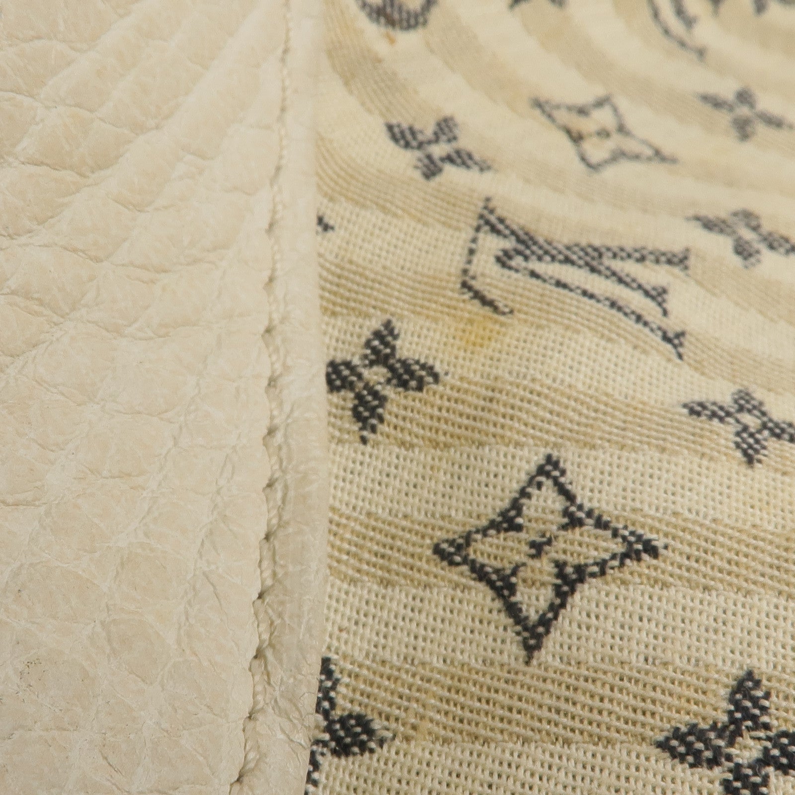 LOUIS VUITTON Monogram Mini Lin Marina GM金扣手挽肩背兩用袋