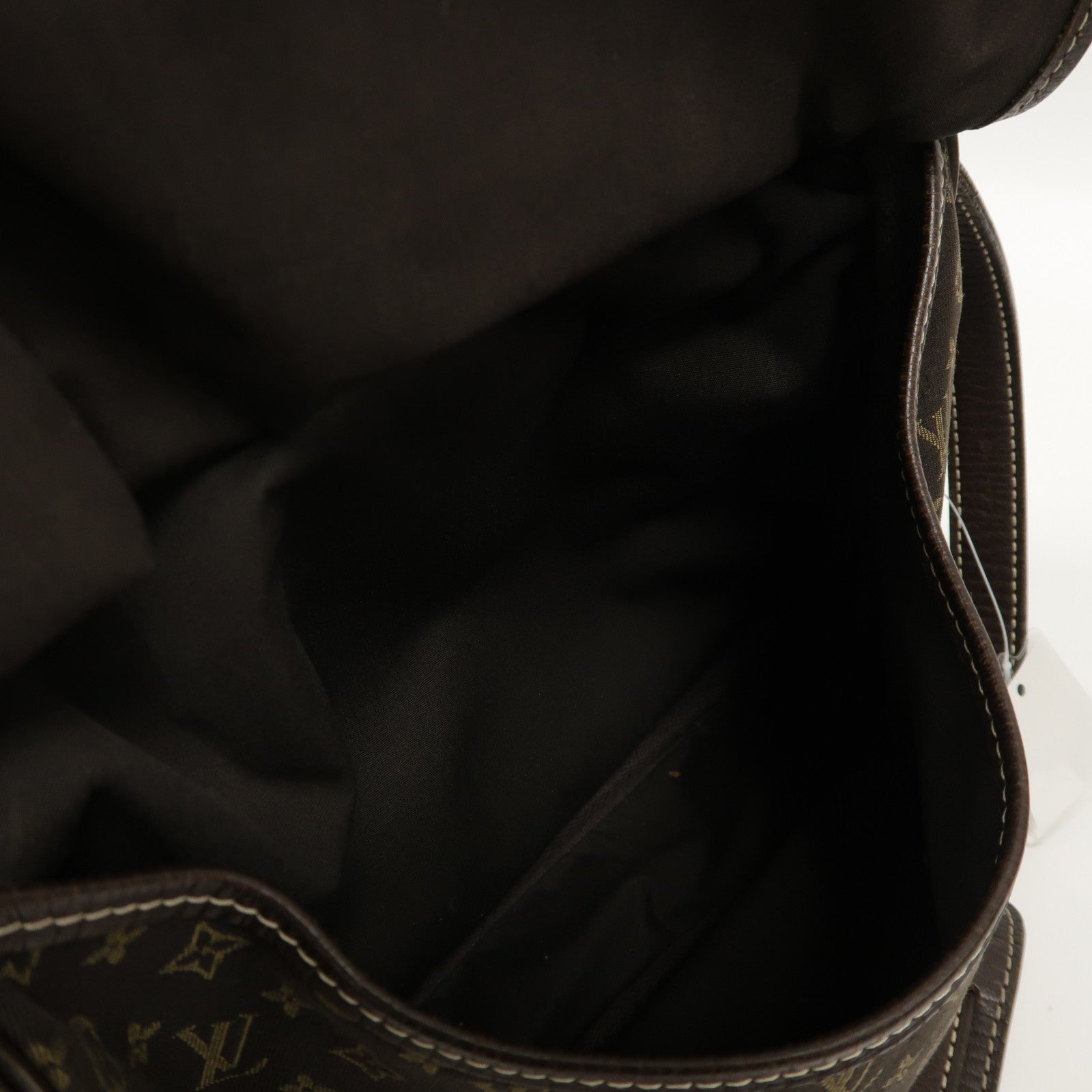 LOUIS VUITTON Monogram Mini Saumur 30金扣肩背袋棕色