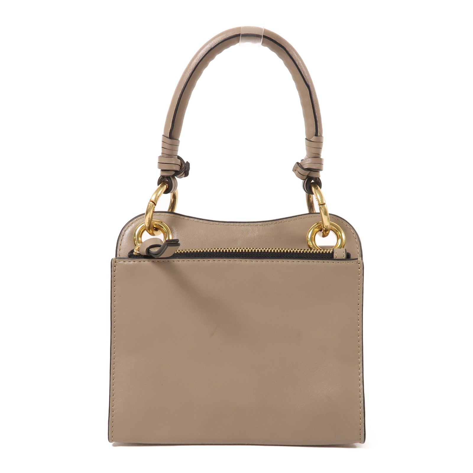 SEE BY CHLOE 牛皮皮革2 Way Shoulder金扣手挽肩背兩用袋