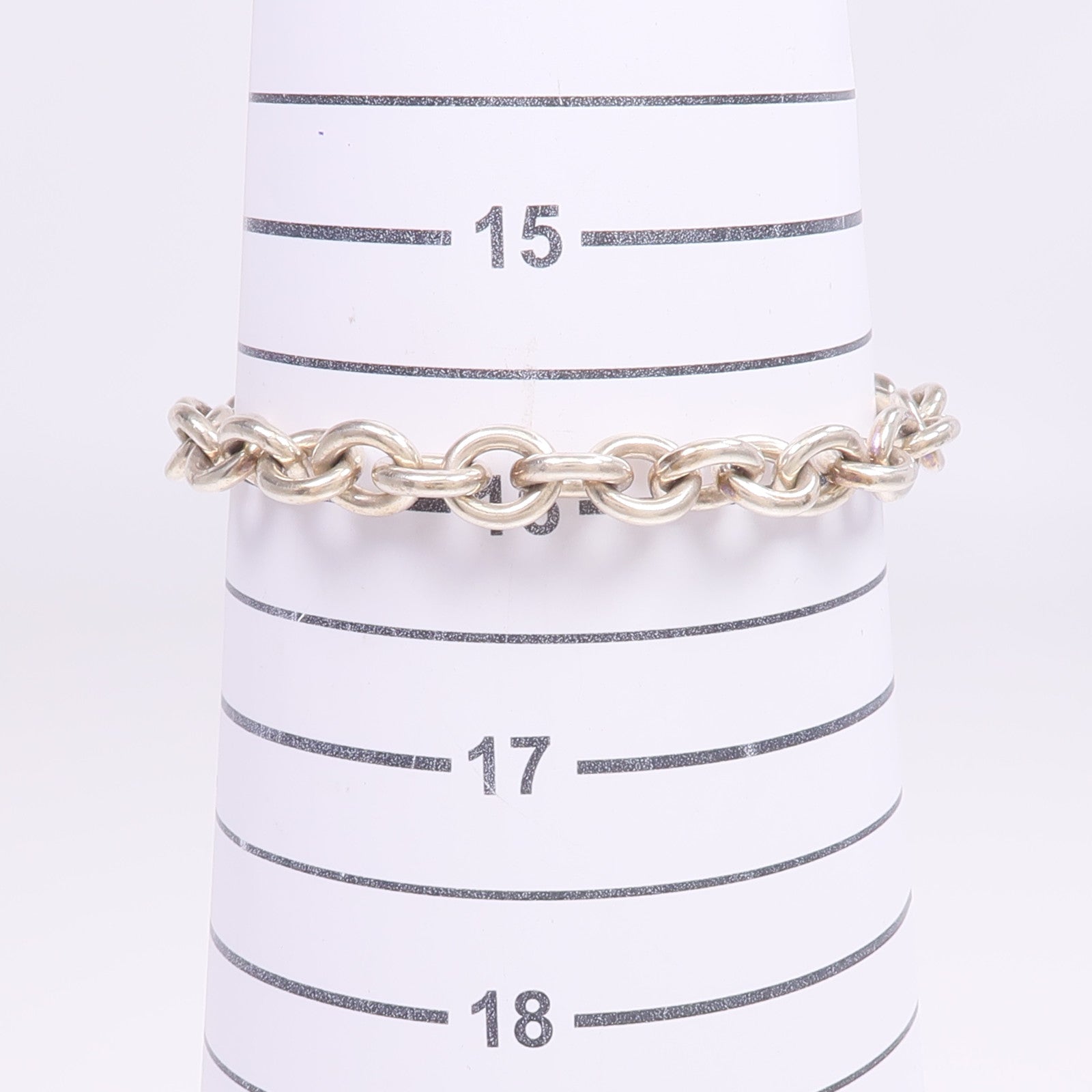 TIFFANY＆CO 925純銀Return To Heart Tag Bracelet手鏈