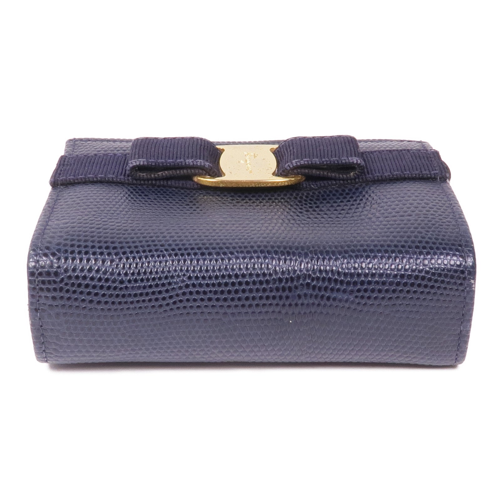 Salvatore Ferragamo 牛皮皮革Coin Purse金扣零錢包