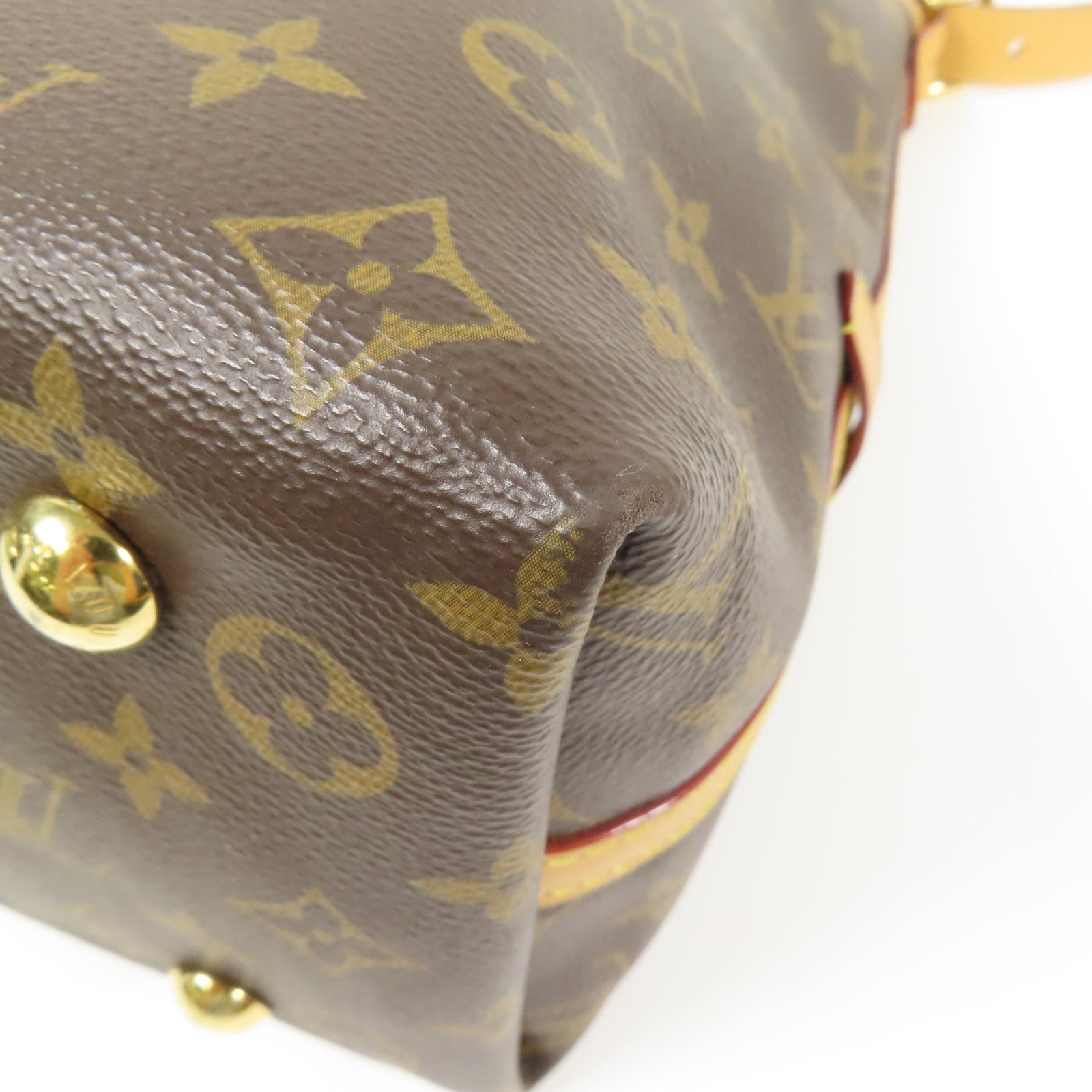 LOUIS VUITTON Monogram CarryAll PM金扣肩背袋