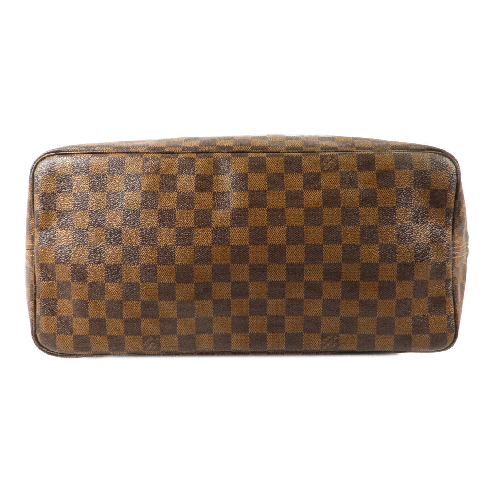 LOUIS VUITTON Damier Neverfull金扣肩背袋