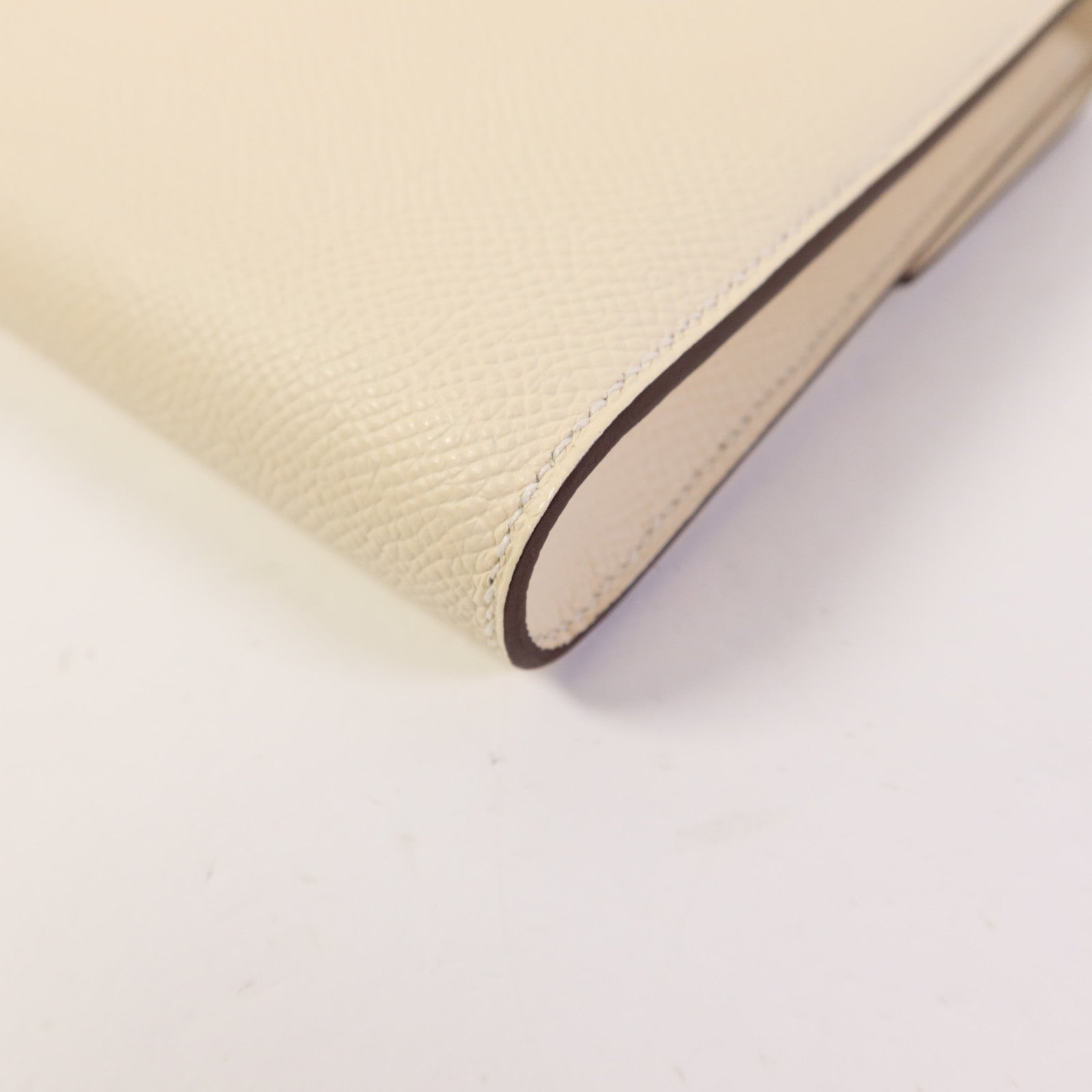 HERMES Epsom皮革Clic 16金扣肩背袋Nata