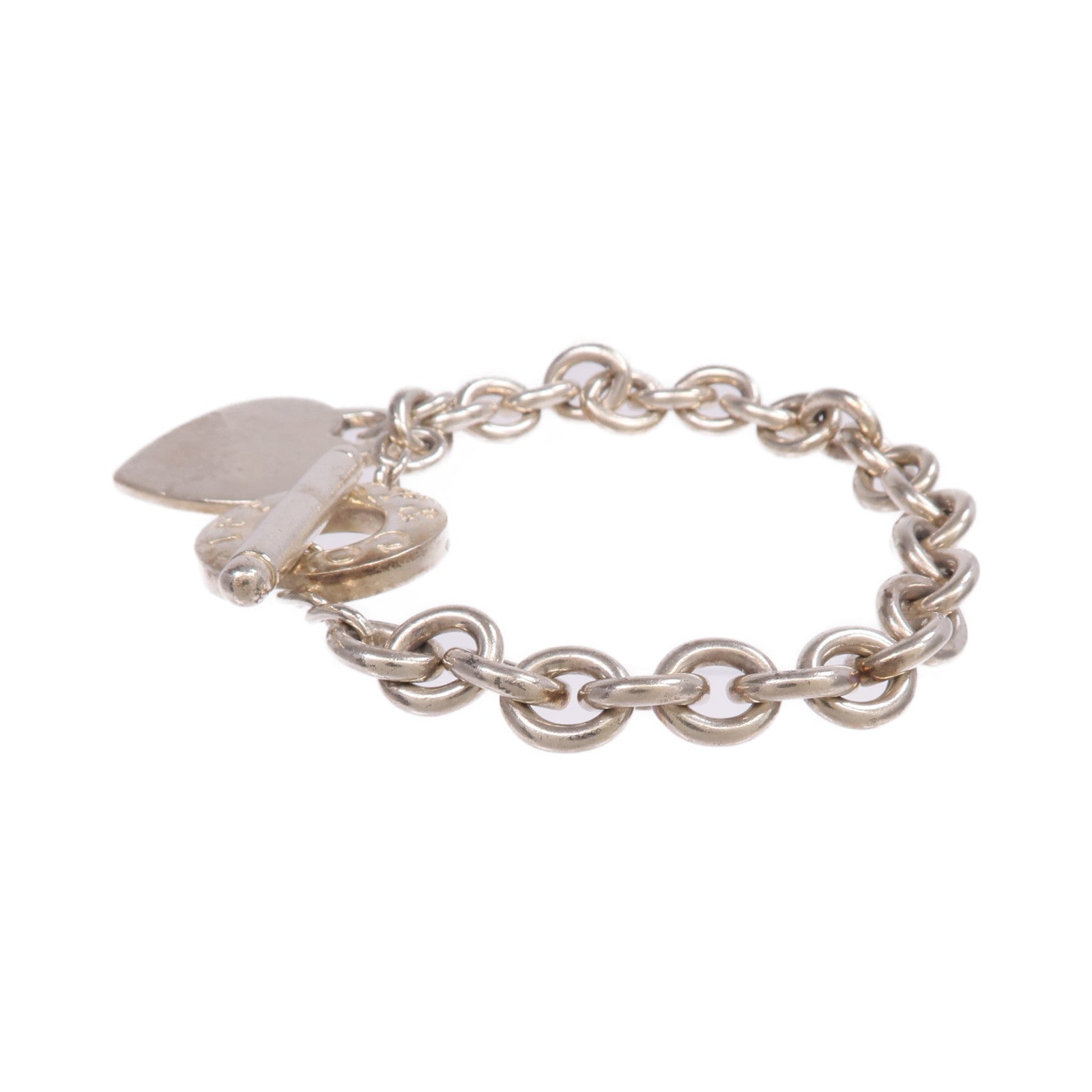 TIFFANY＆CO 925純銀Return To Heart Tag Bracelet手鏈