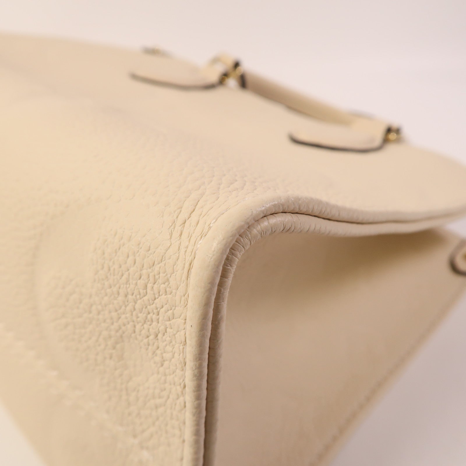LOUIS VUITTON Monogram Empreinte On The Go金扣手挽肩背兩用袋