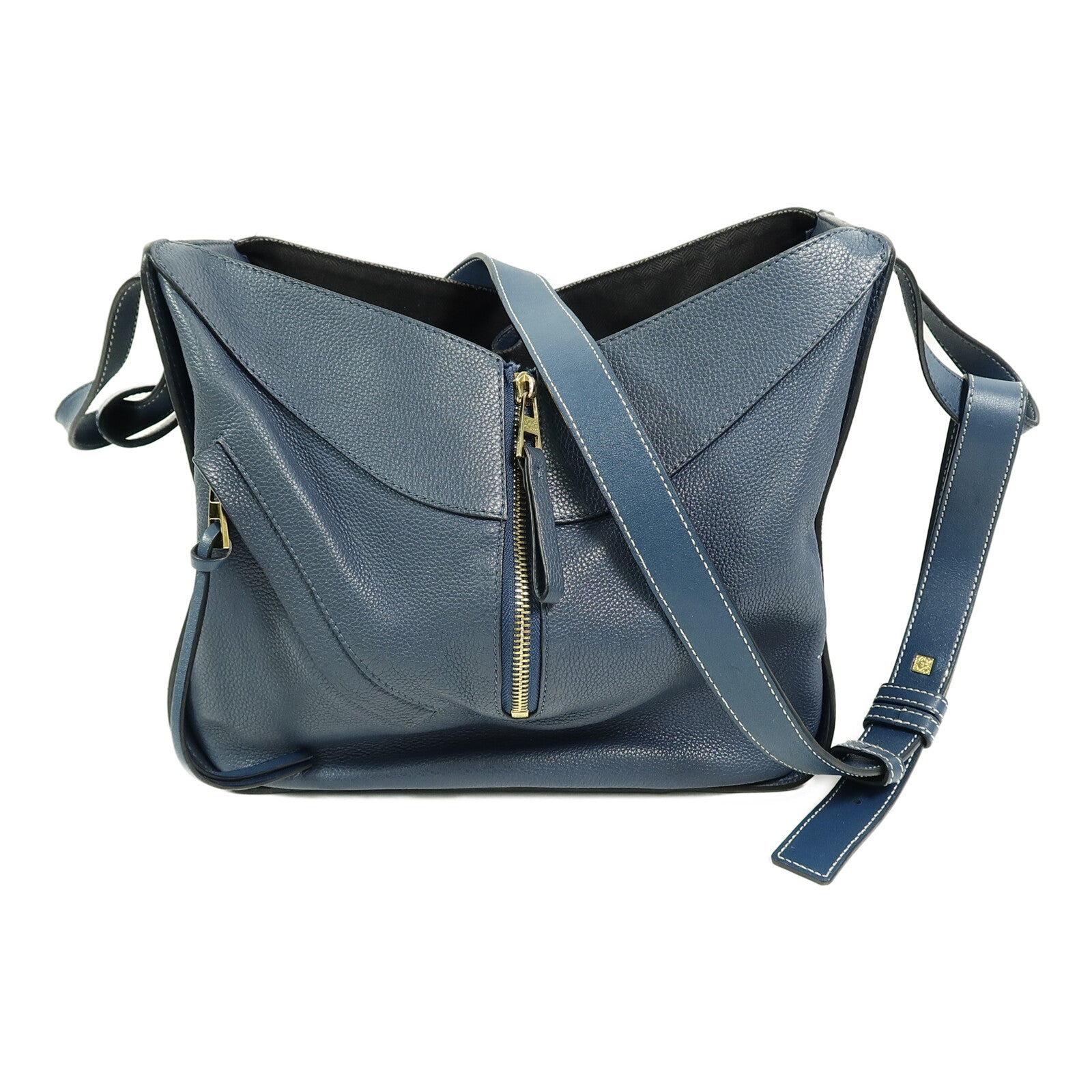 LOEWE 牛皮皮革Hammock Medium肩背袋