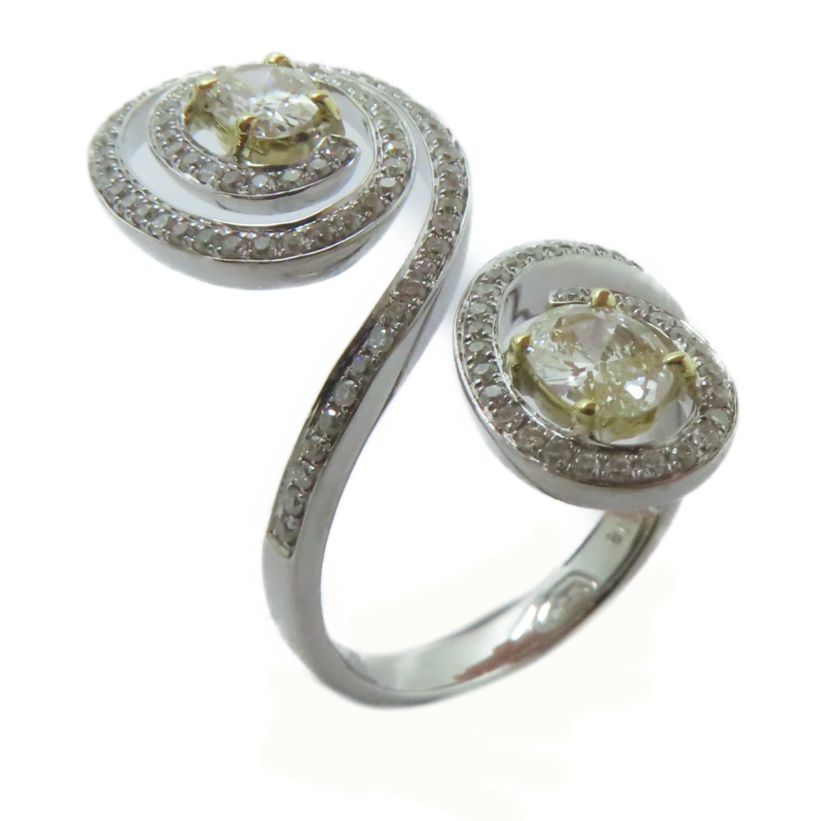 JEWELRY 【激減優惠】18K白金Diamond Ring 0.318ct鑽石/0.3ct鑽石戒指US#6