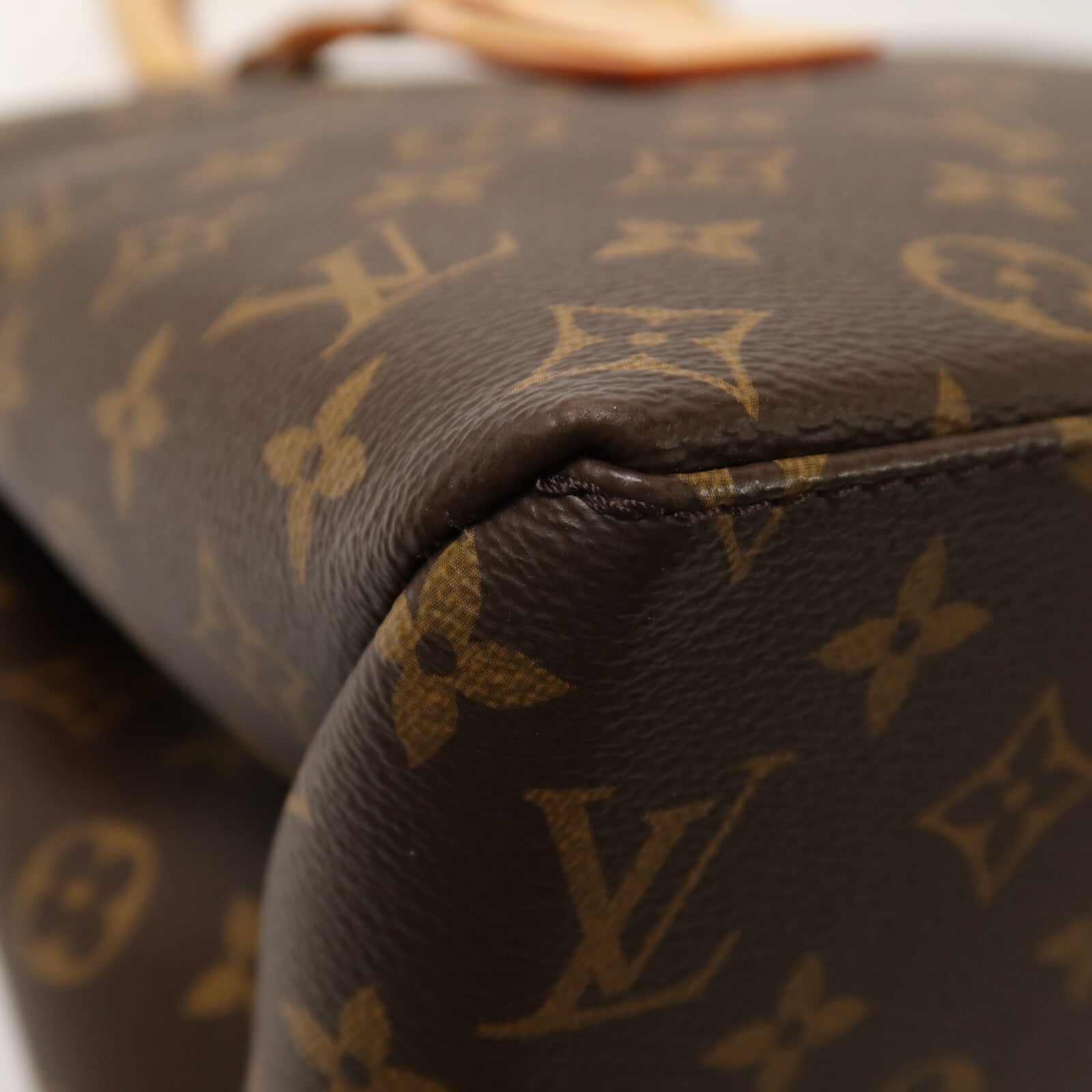 LOUIS VUITTON Monogram Petit Palais手挽肩背兩用袋棕色