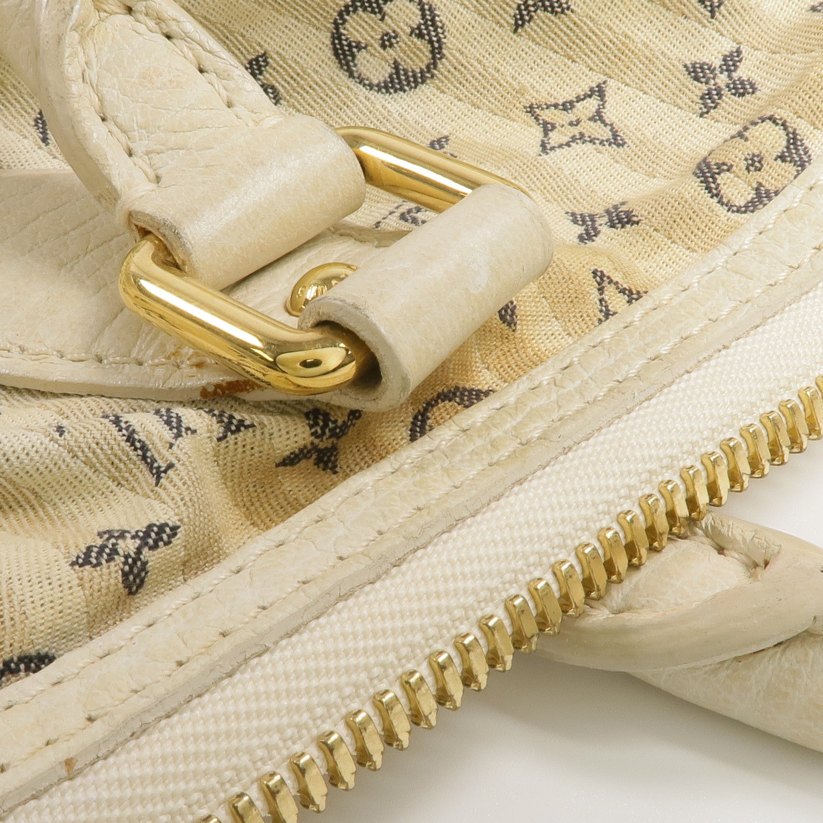 LOUIS VUITTON Monogram Mini Lin Marina GM金扣手挽肩背兩用袋