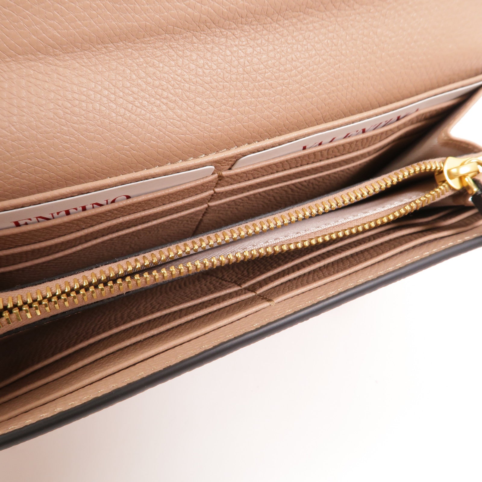 Valentino 牛皮皮革VLogo Signature Long Wallet長錢包