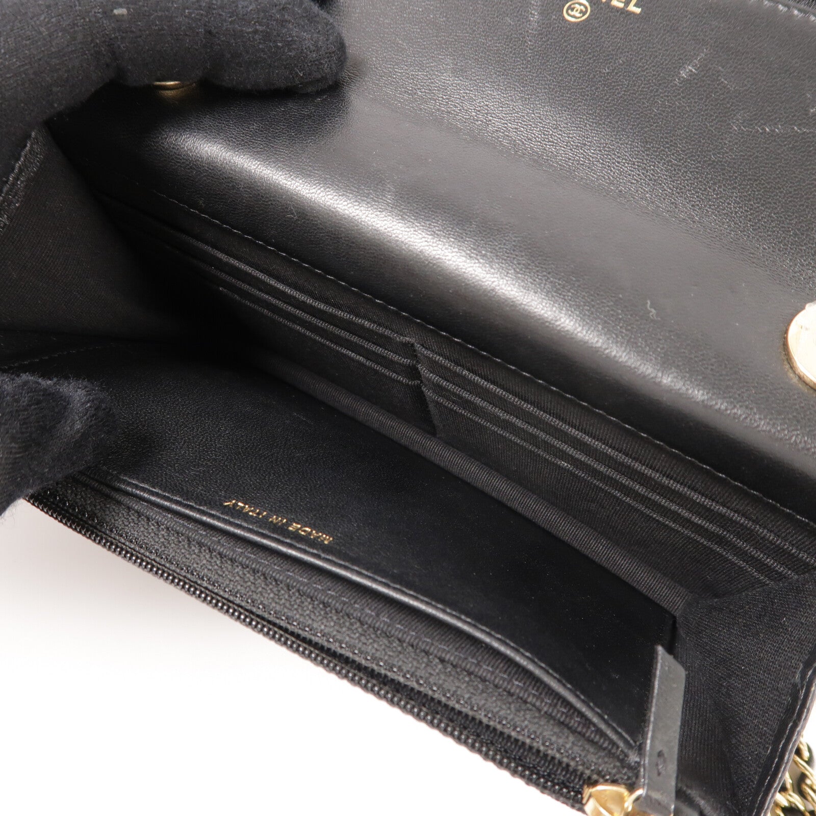 CHANEL 羊皮皮革Trendy CC鏈帶肩背袋