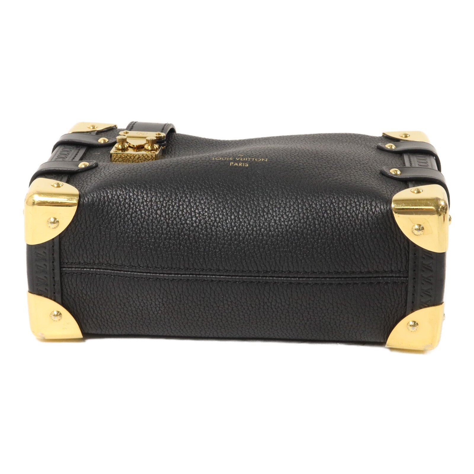 LOUIS VUITTON 牛皮皮革Side Trunk PM手挽肩背兩用袋
