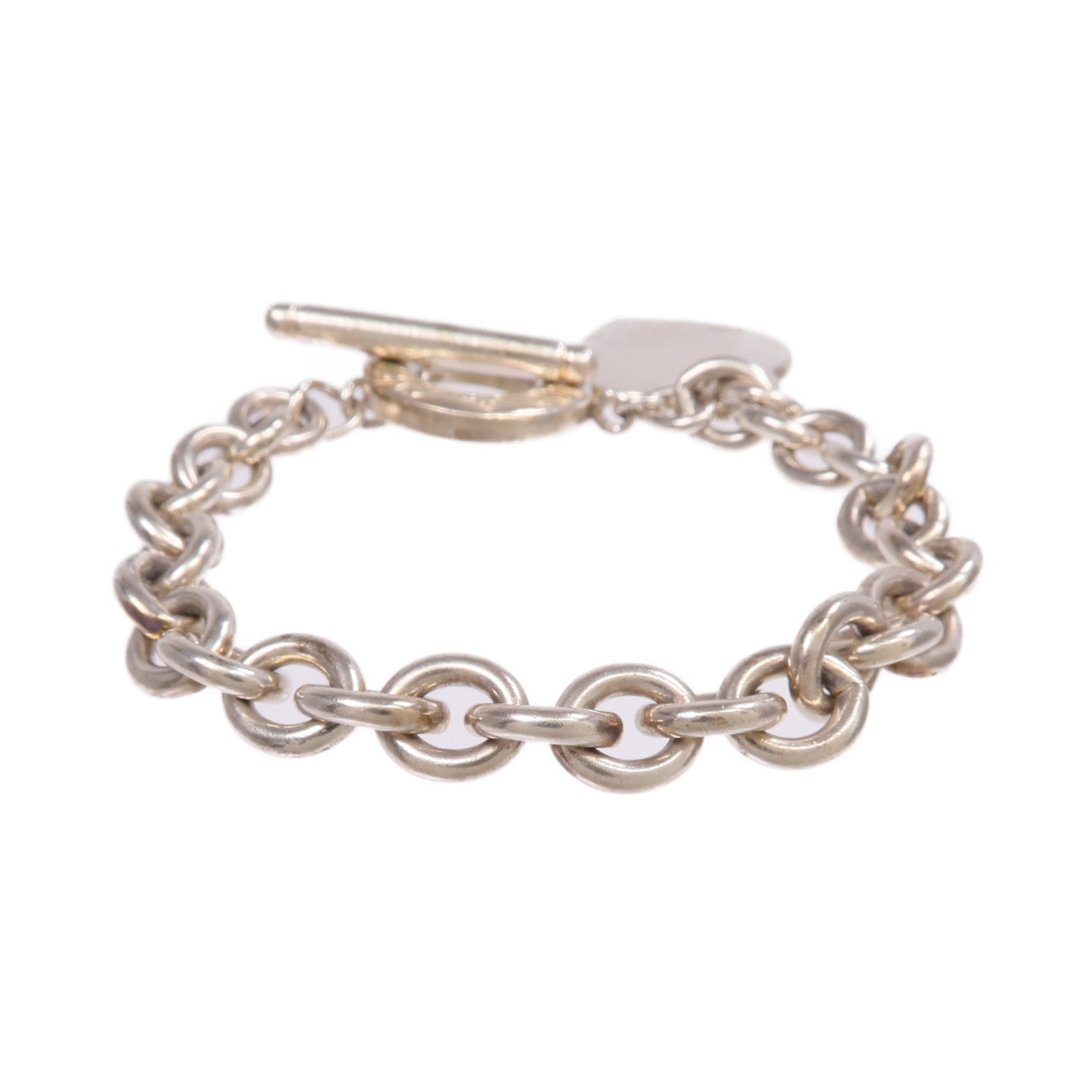 TIFFANY＆CO 925純銀Return To Heart Tag Bracelet手鏈