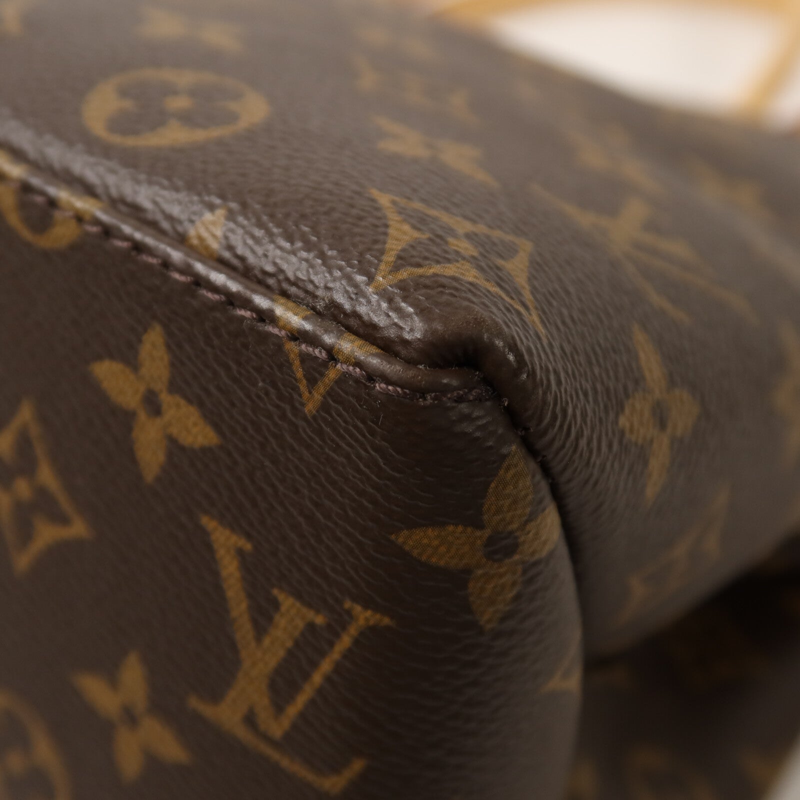 LOUIS VUITTON Monogram Petit Palais手挽肩背兩用袋棕色