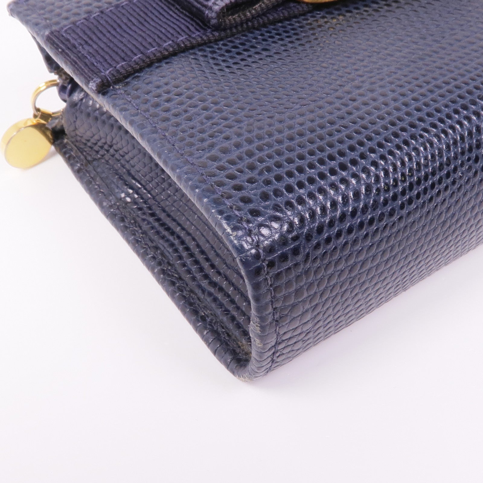 Salvatore Ferragamo 牛皮皮革Coin Purse金扣零錢包