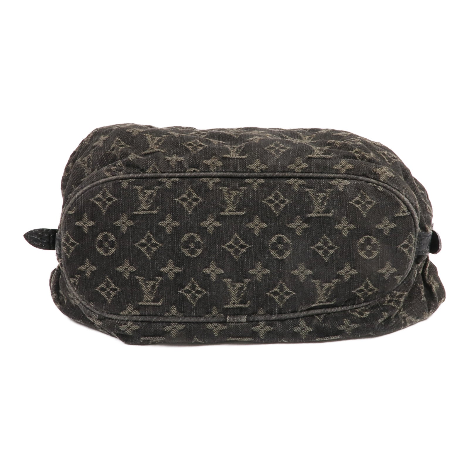LOUIS VUITTON Monogram Denim Slightly金扣肩背袋