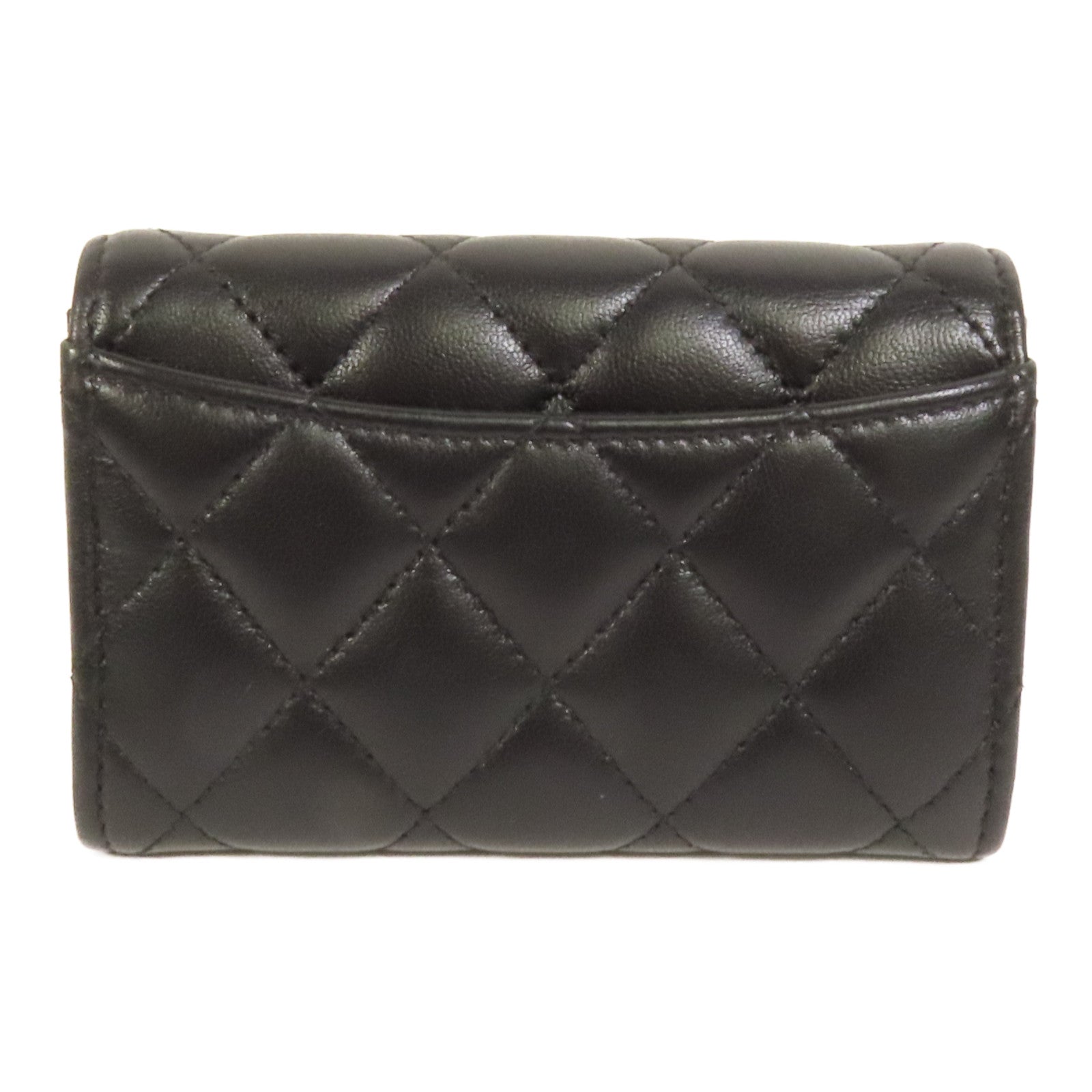 CHANEL 羊皮皮革Card Case金扣卡片套