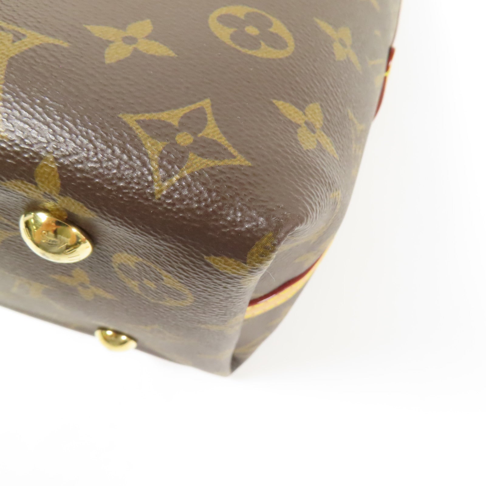 LOUIS VUITTON Monogram CarryAll PM金扣肩背袋