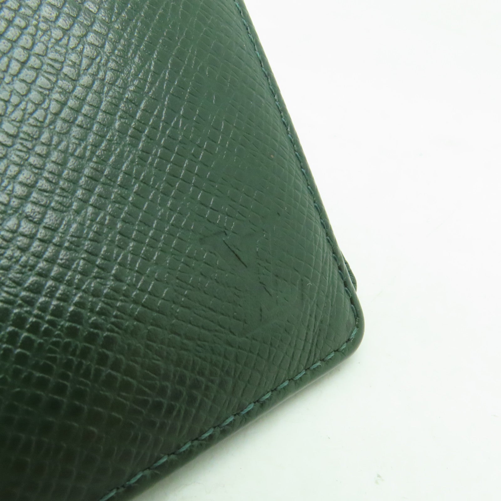 LOUIS VUITTON 【激減優惠】Taiga Portovier Cult Wallet錢包綠色