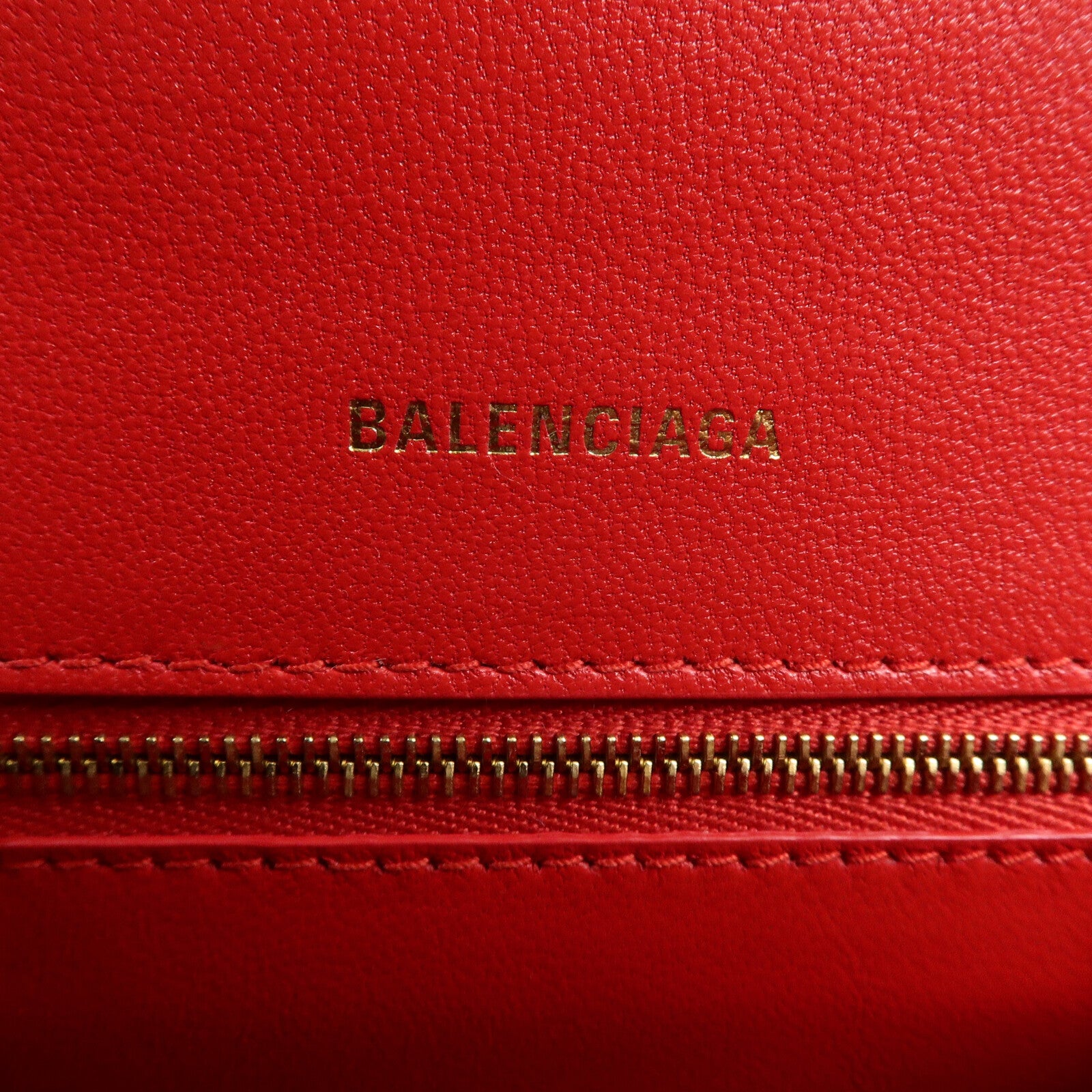 BALENCIAGA 牛皮皮革Hourglass Small手挽肩背兩用袋