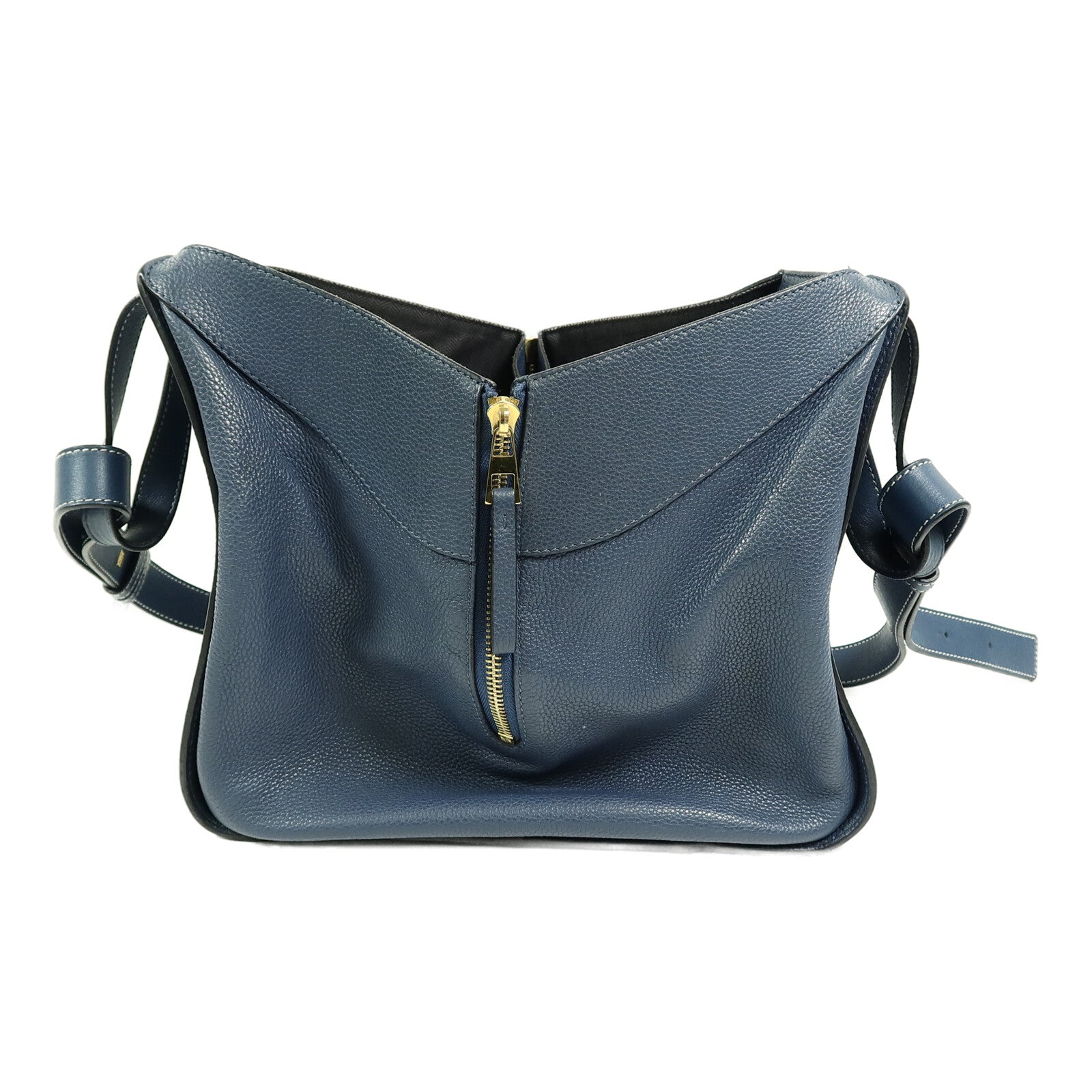 LOEWE 牛皮皮革Hammock Medium肩背袋