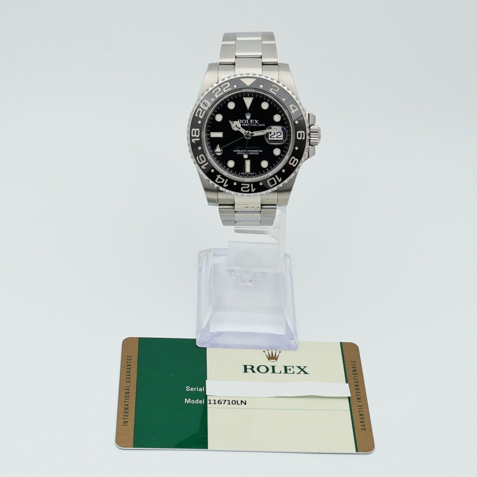 ROLEX GMT Master II 116710LN