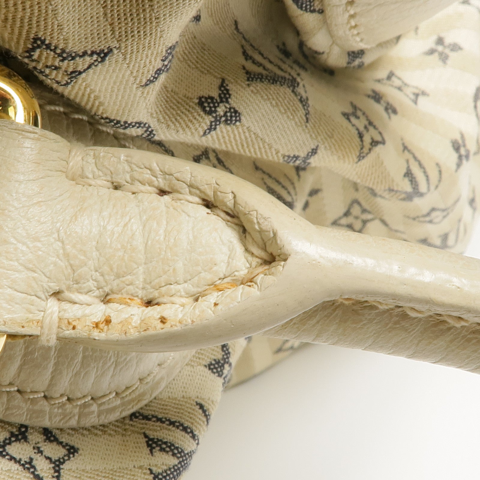 LOUIS VUITTON Monogram Mini Lin Marina GM金扣手挽肩背兩用袋