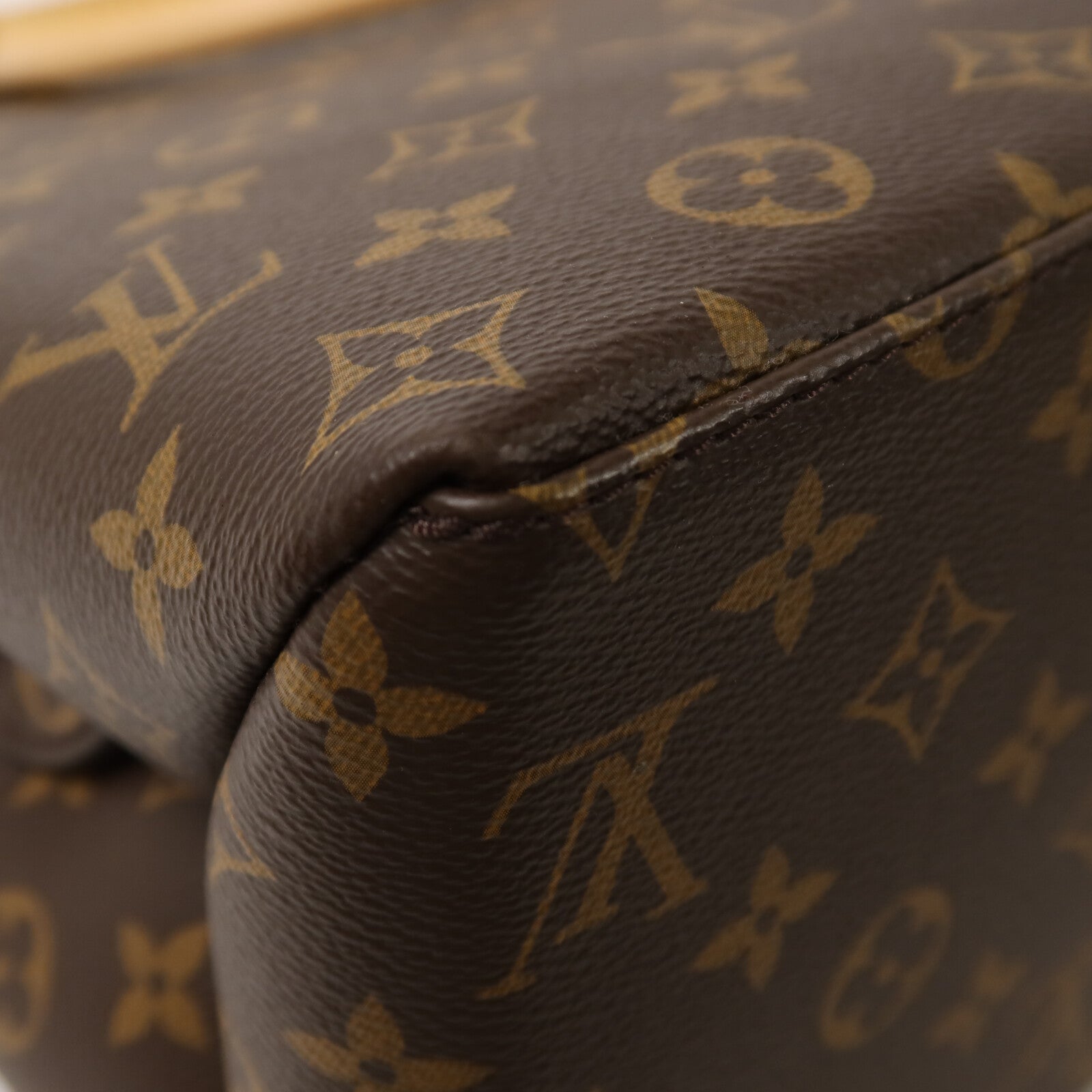 LOUIS VUITTON Monogram Petit Palais手挽肩背兩用袋棕色